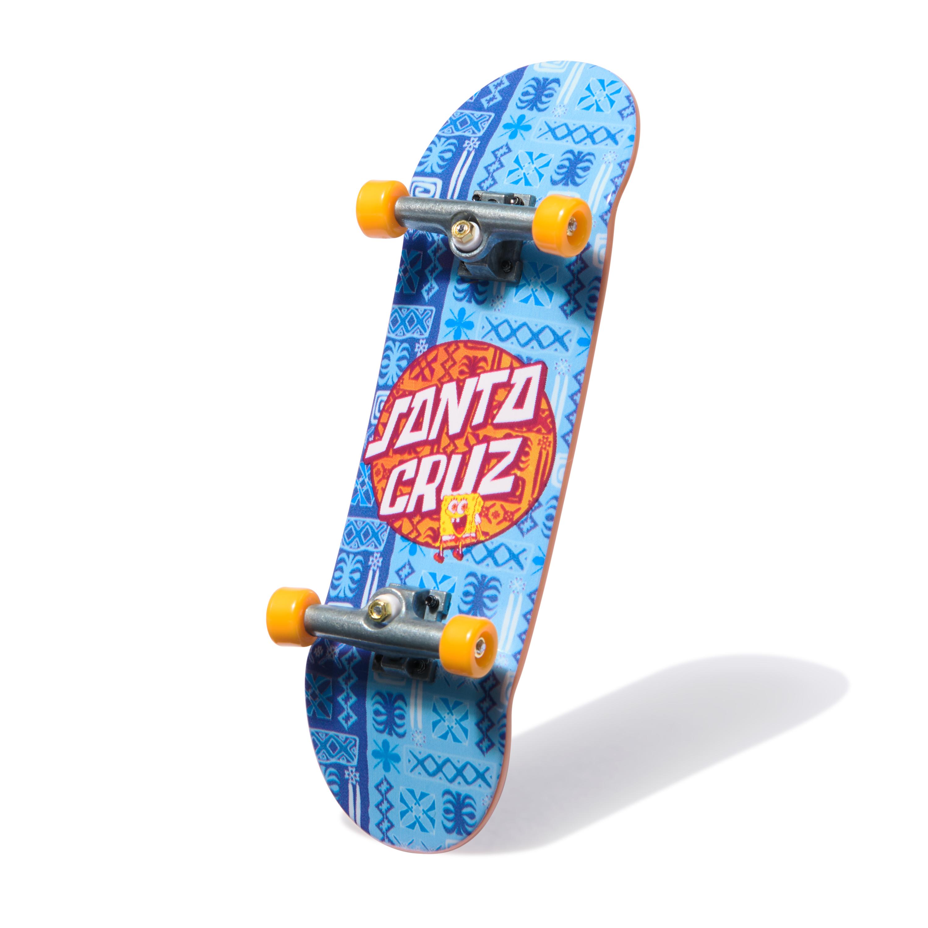 Tech Deck - Bob Esponja Sk8shop Fingerboard Bonus Pack,  Mini Skateboards coleccionable y customizable 4