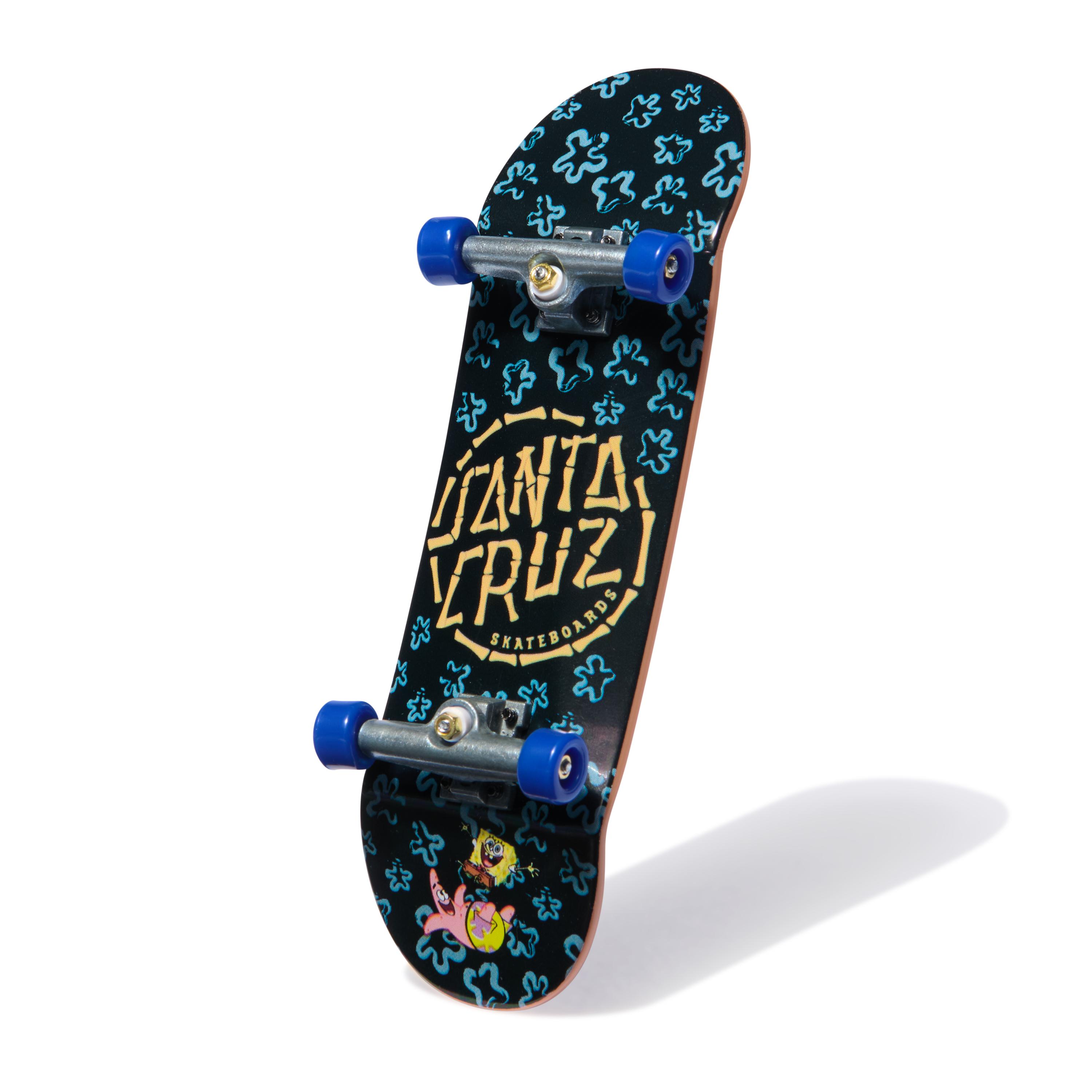 Tech Deck - Bob Esponja Sk8shop Fingerboard Bonus Pack,  Mini Skateboards coleccionable y customizable 9