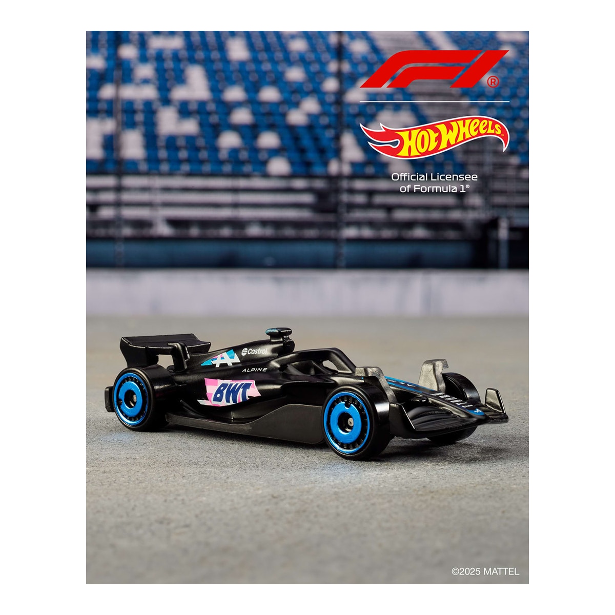 Pack 5 coches de juguete Formula 1 Hot Wheels Mattel modelos surtidos 6
