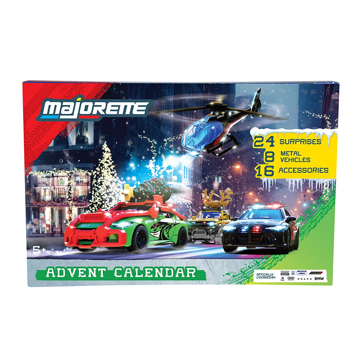 Calendario de adviento con 24 sorpresas dentro Majorette 7