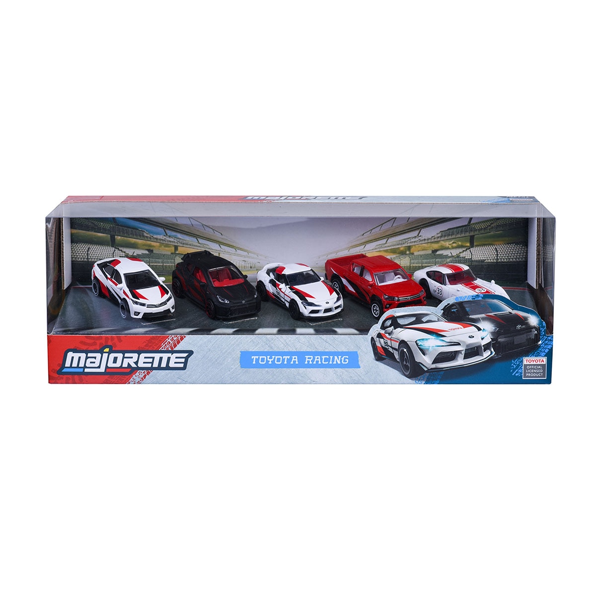 Imagen 13 de Set 5 Coches de metal a escala 1:64 Ride Cool Japan Toyota Racing Majorette