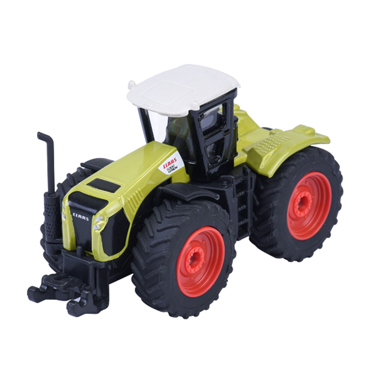 Set 5 vehículos de granja de metal a escala 1:64 Ride Strong Farm Claas Majorette 5