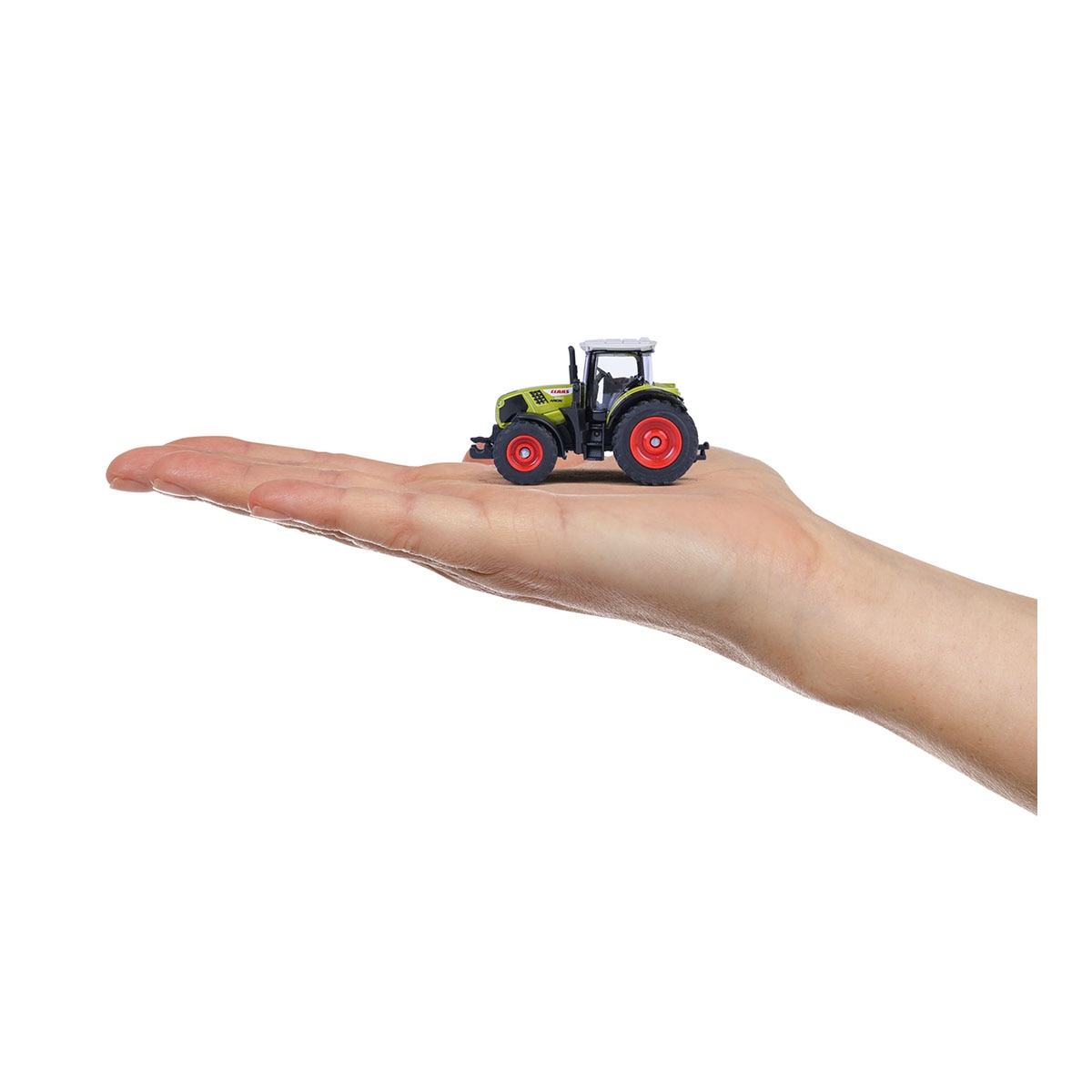 Set 5 vehículos de granja de metal a escala 1:64 Ride Strong Farm Claas Majorette 11