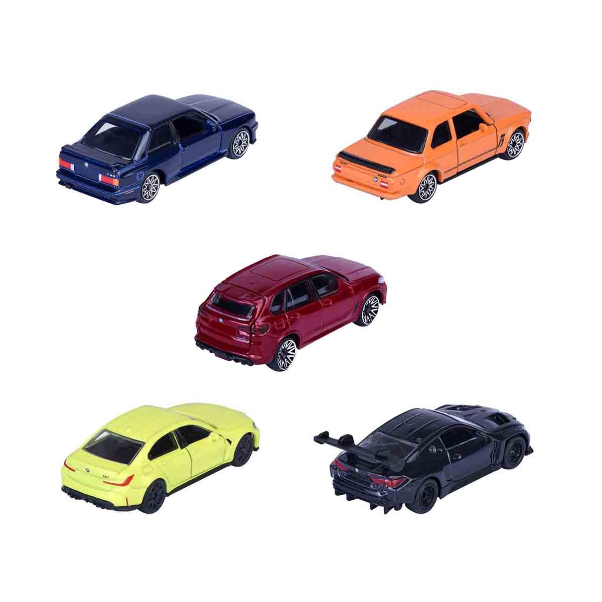 Set Giftpack de 5 coches de metal BMW de 7,5 cm Majorette 3