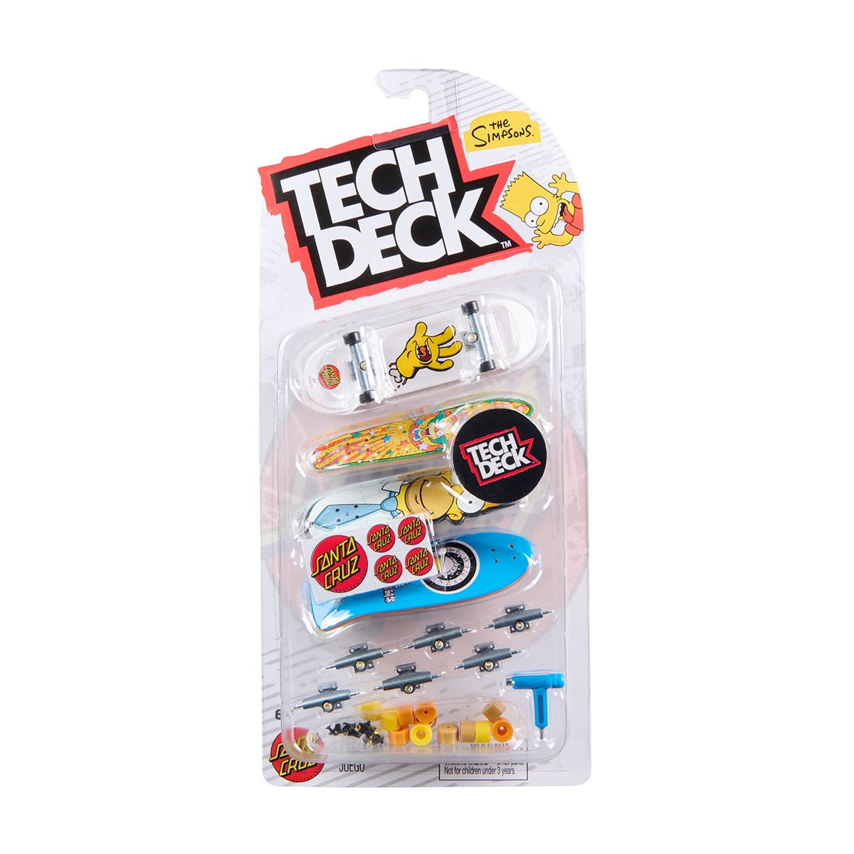 Imagen 0 de Pack fingerboards The Simpsons Tech Deck Spin Master