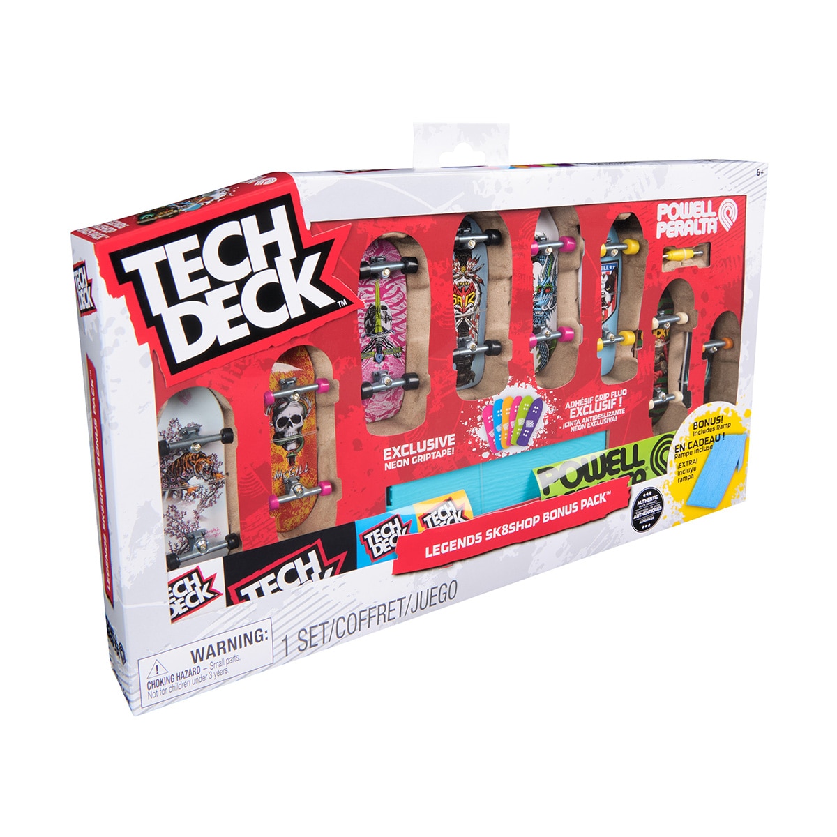 Imagen 0 de Pack fingerboards 8 tablas Tech Deck Spin Master