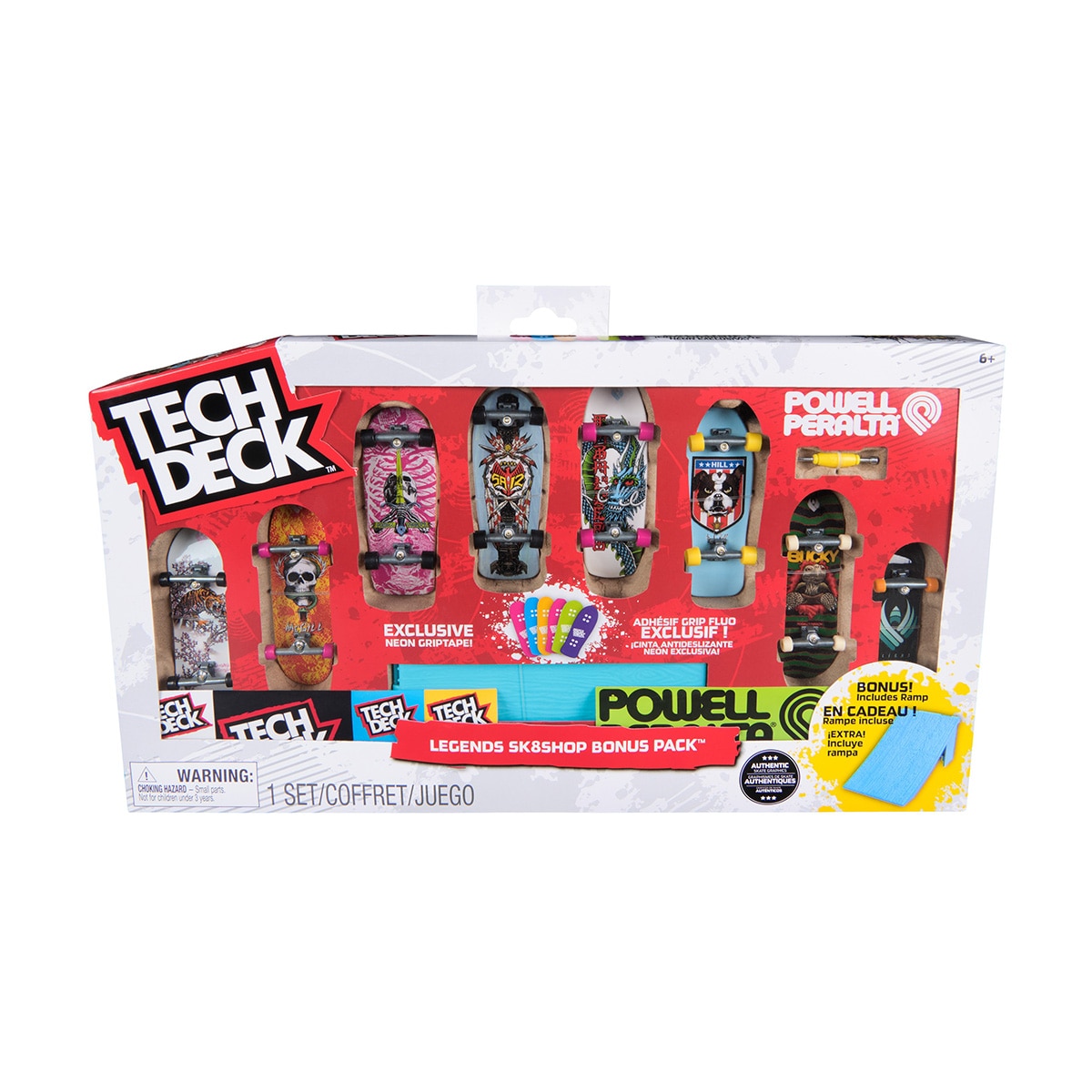 Pack fingerboards 8 tablas Tech Deck Spin Master 2