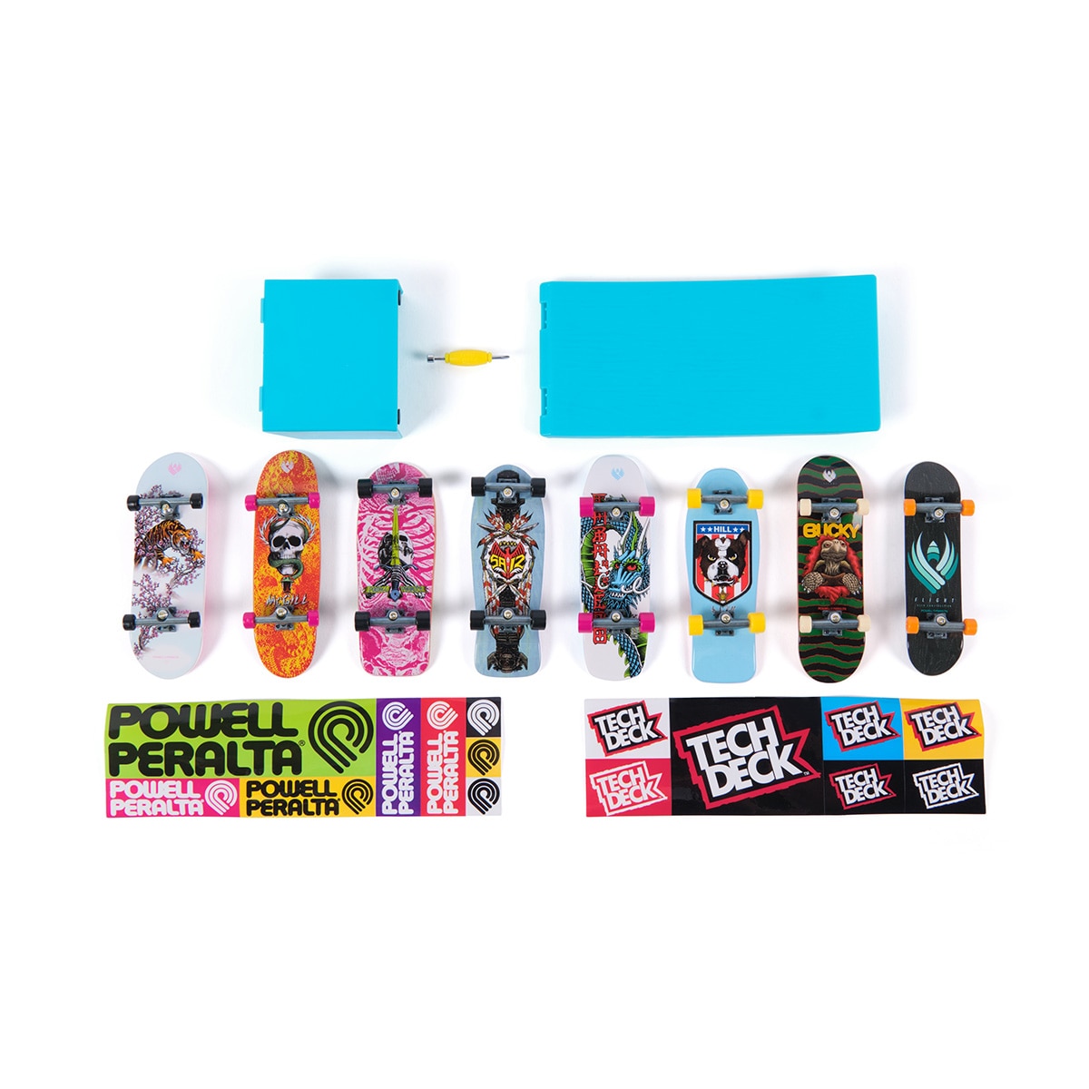 Pack fingerboards 8 tablas Tech Deck Spin Master 3