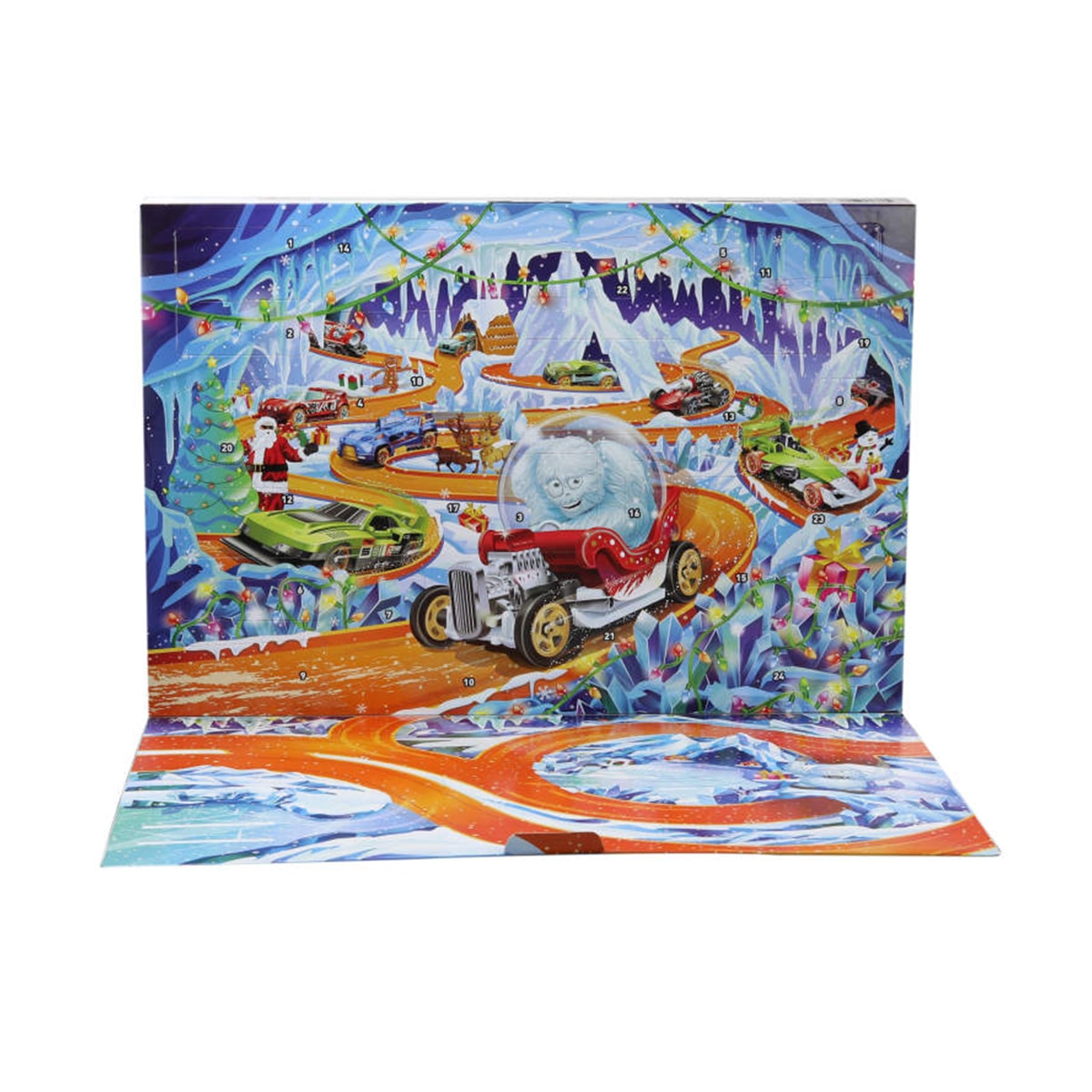 Calendario de Adviento 2026 descubre tu Regalo en las 24 Puertas de 2026 Hot Wheels Mattel 2