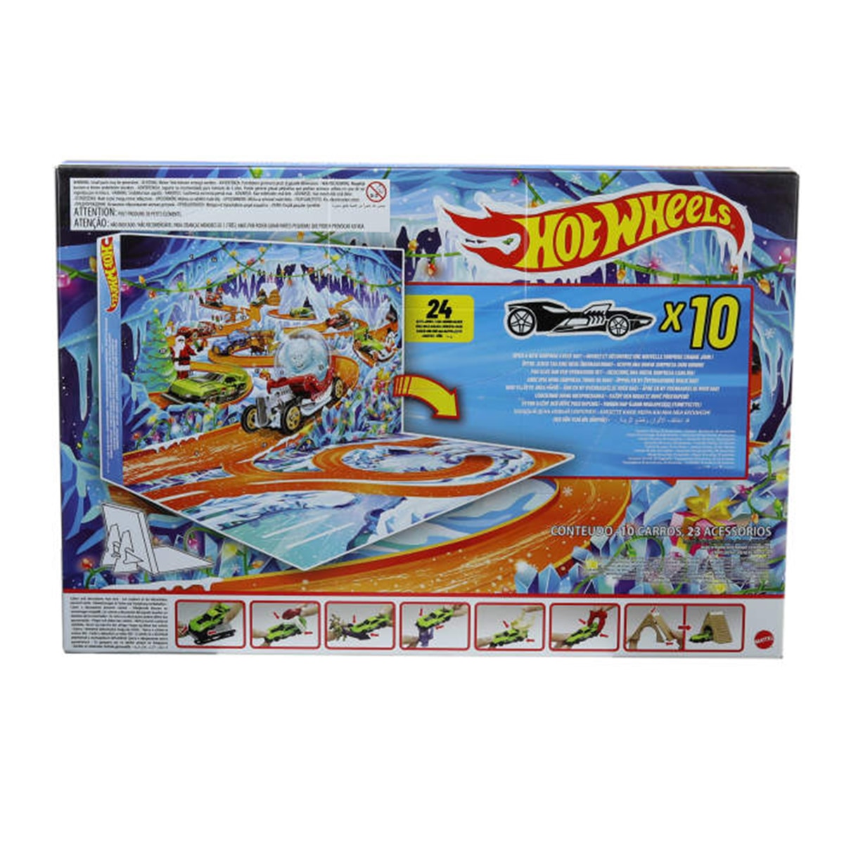 Calendario de Adviento 2026 descubre tu Regalo en las 24 Puertas de 2026 Hot Wheels Mattel 4