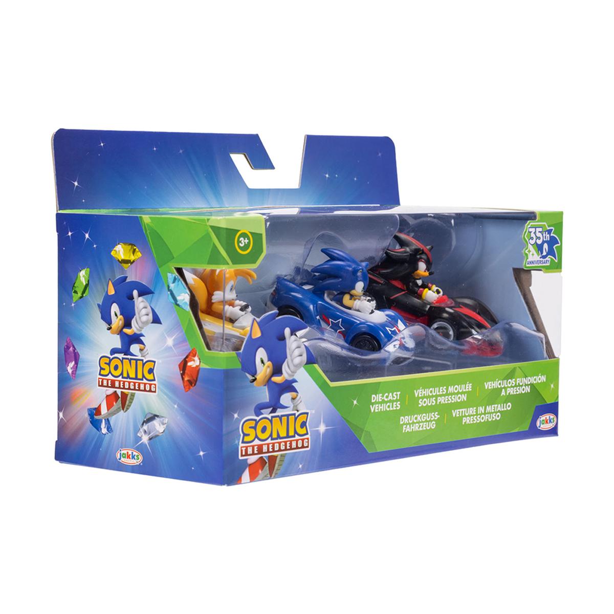 Pack 3 Vehículos Die Cast 1:64 Wave 10 Sonic The Hedgehog Jakks 2