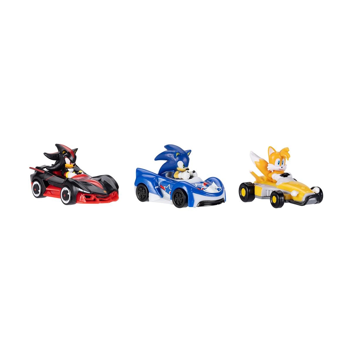 Pack 3 Vehículos Die Cast 1:64 Wave 10 Sonic The Hedgehog Jakks 4