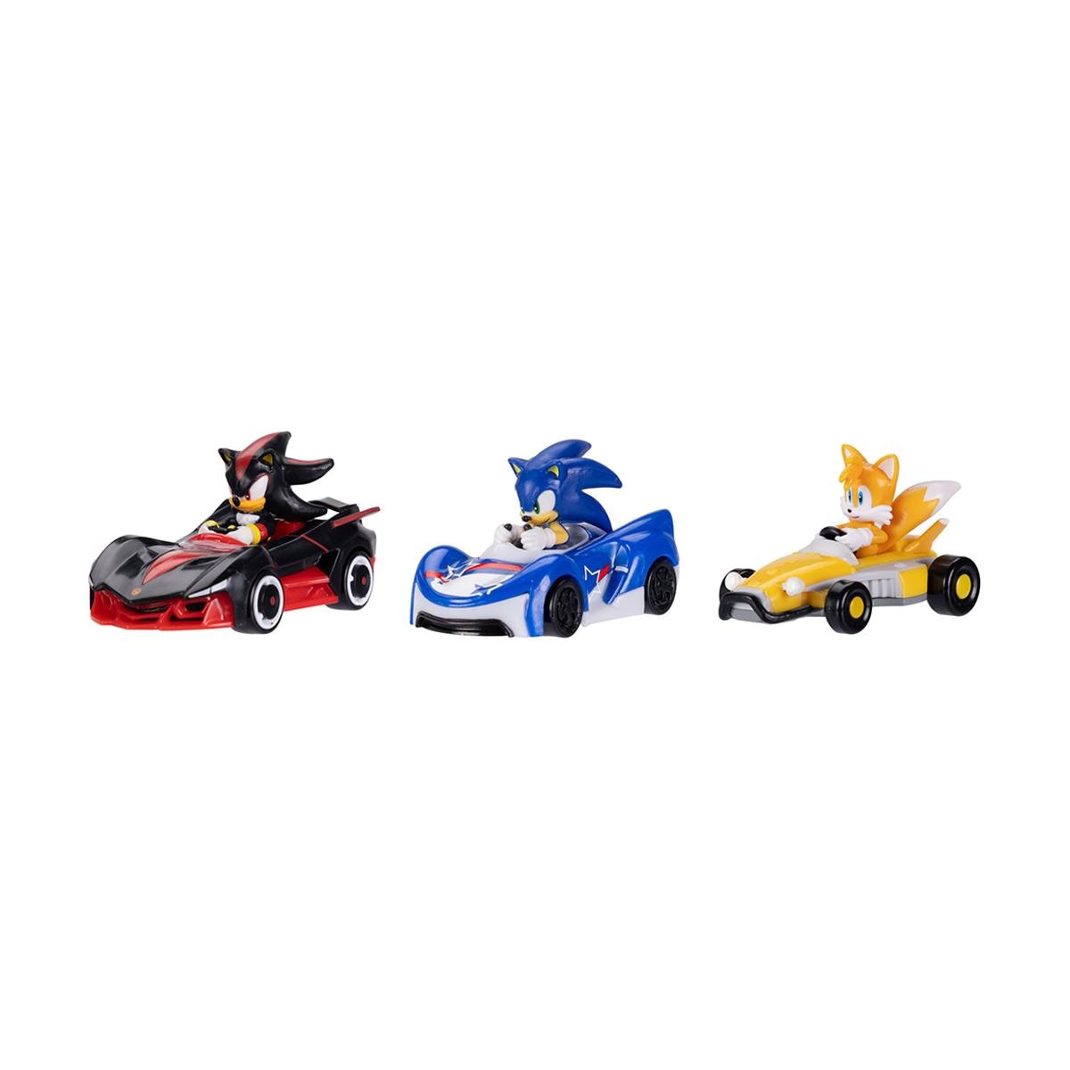 Pack 3 Vehículos Die Cast 1:64 Wave 10 Sonic The Hedgehog Jakks 5
