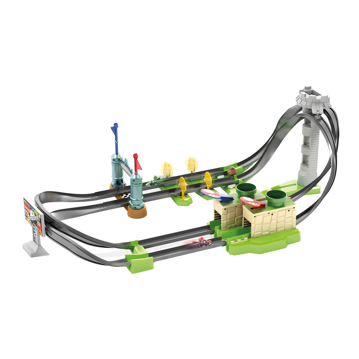 Hot Wheels – Pista de coches de juguete Mario Kart Hot Wheels.