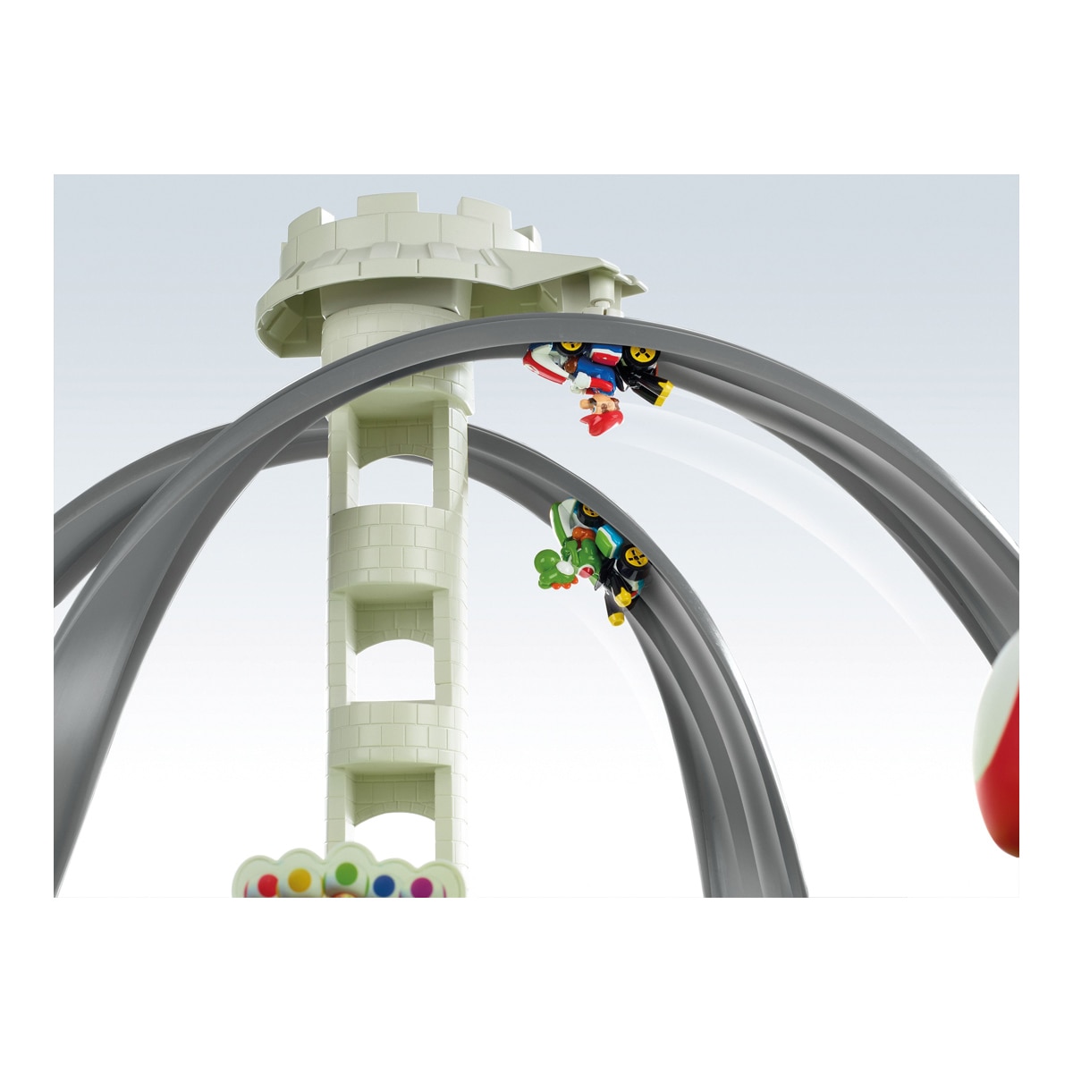 Pista de coches de juguete Mario Kart Hot Wheels 6