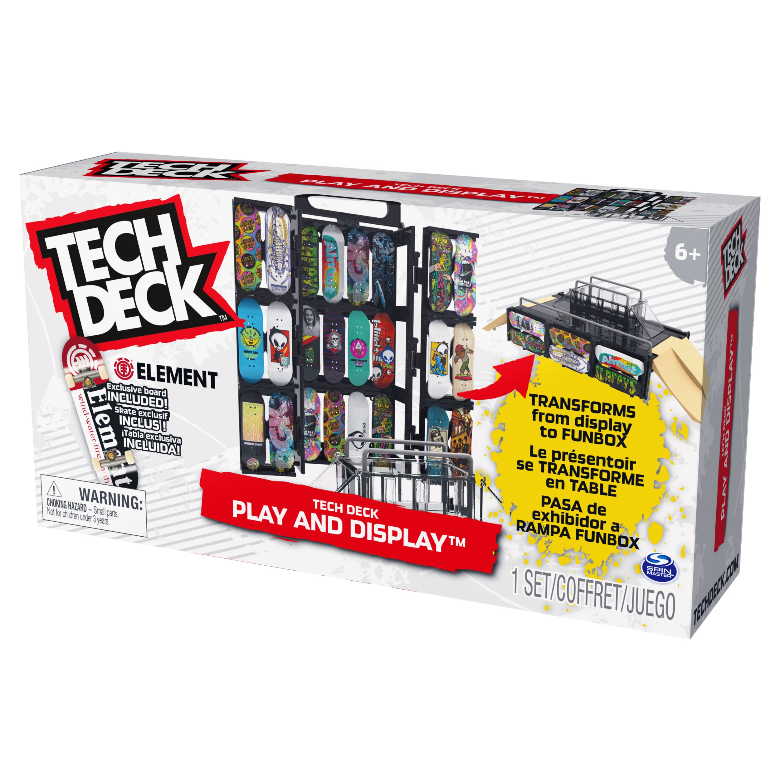 Tech deck play and display skateshop 2