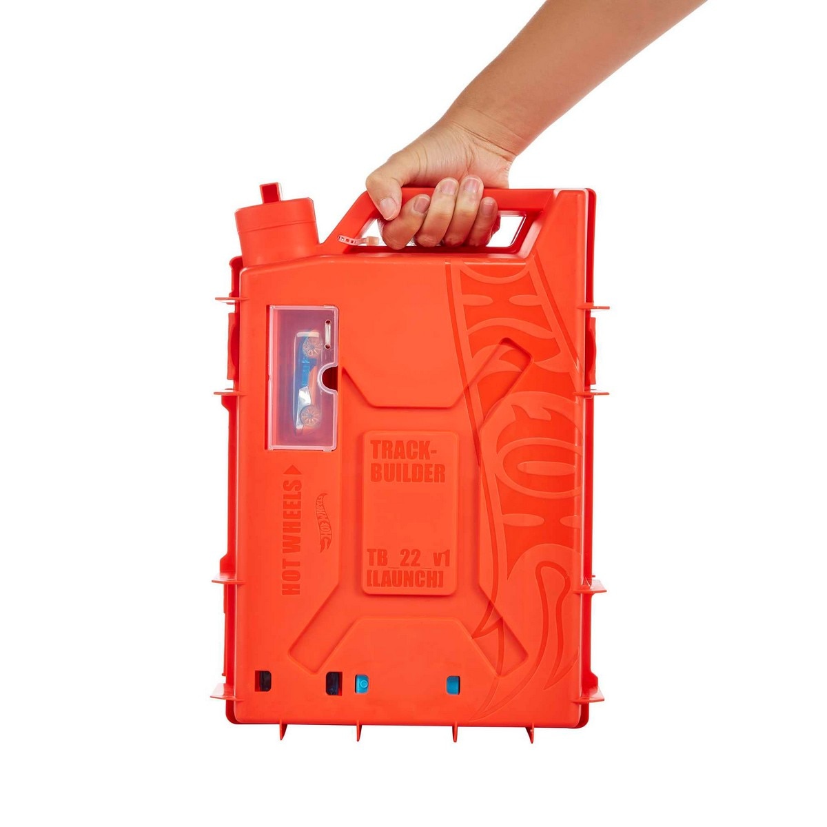 Caja Lata de gasolina Set de pistas para coches de juguete Hot Wheels Track Builder 4
