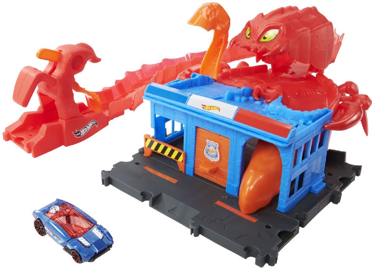 Hot Wheels City Nemésis, surtido de pistas para coches de juguete