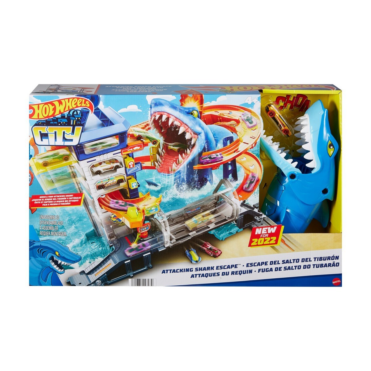 Shark Pista Hot Wheels Car Wash Shark Mega Lavaggio Hot Wheels Hot