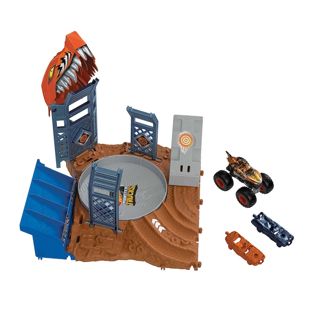 Pista Arena World para coches de juguete Monster Truck  Hot Wheels