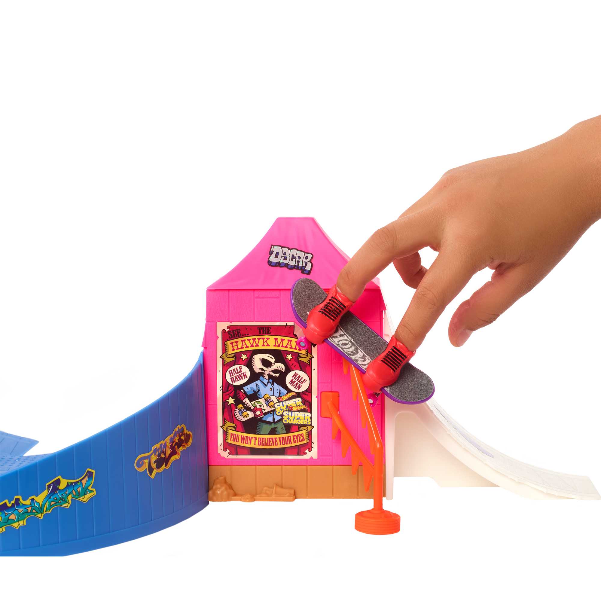 Pista Parque atracciones Skate Hot Wheels 3
