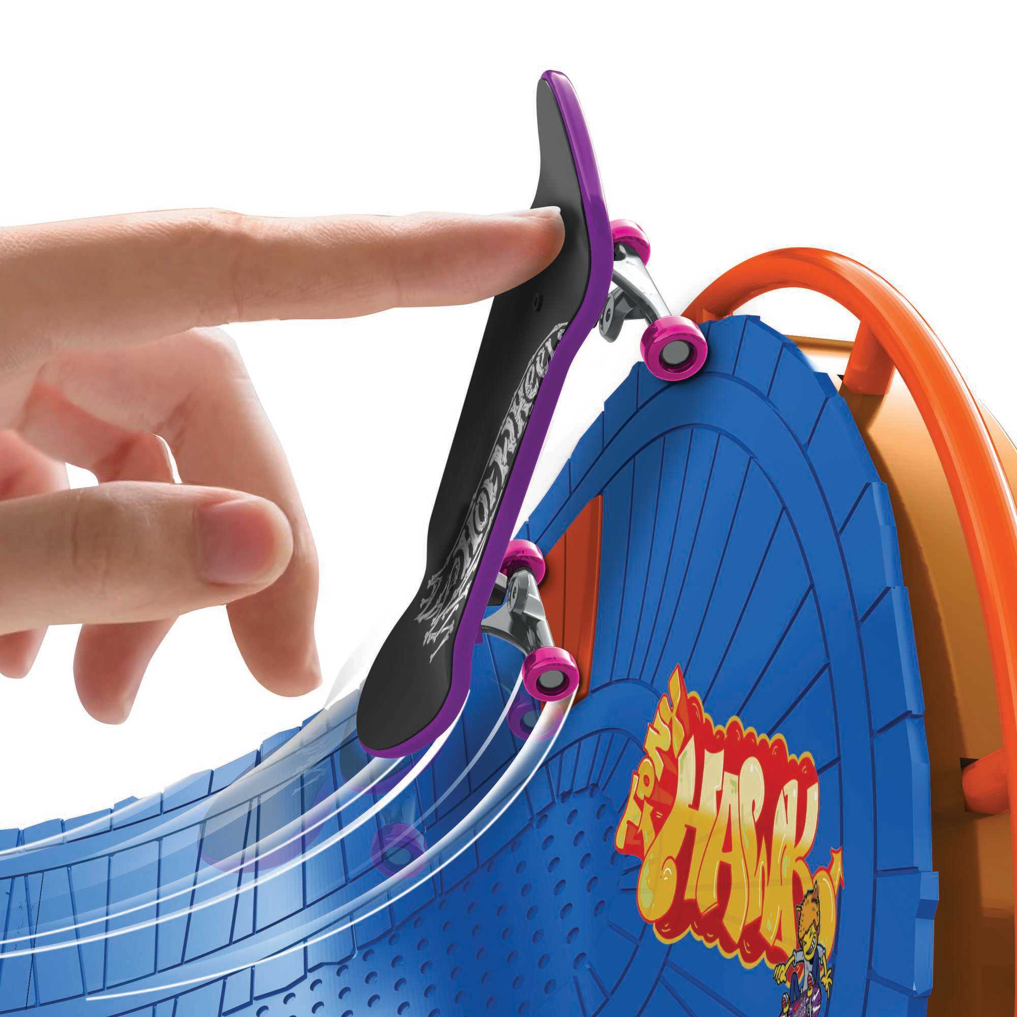 Pista Parque atracciones Skate Hot Wheels 4