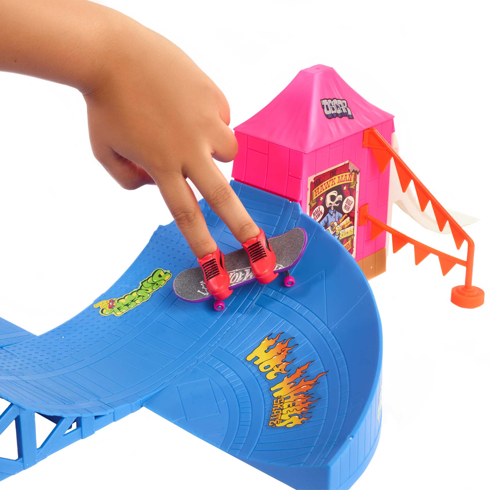 Pista Parque atracciones Skate Hot Wheels 5