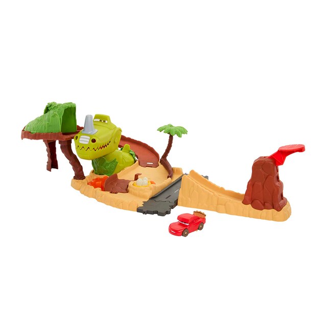 Imagen 0 de Pista Aventura del dinosaurio para coches de juguete Disney Cars