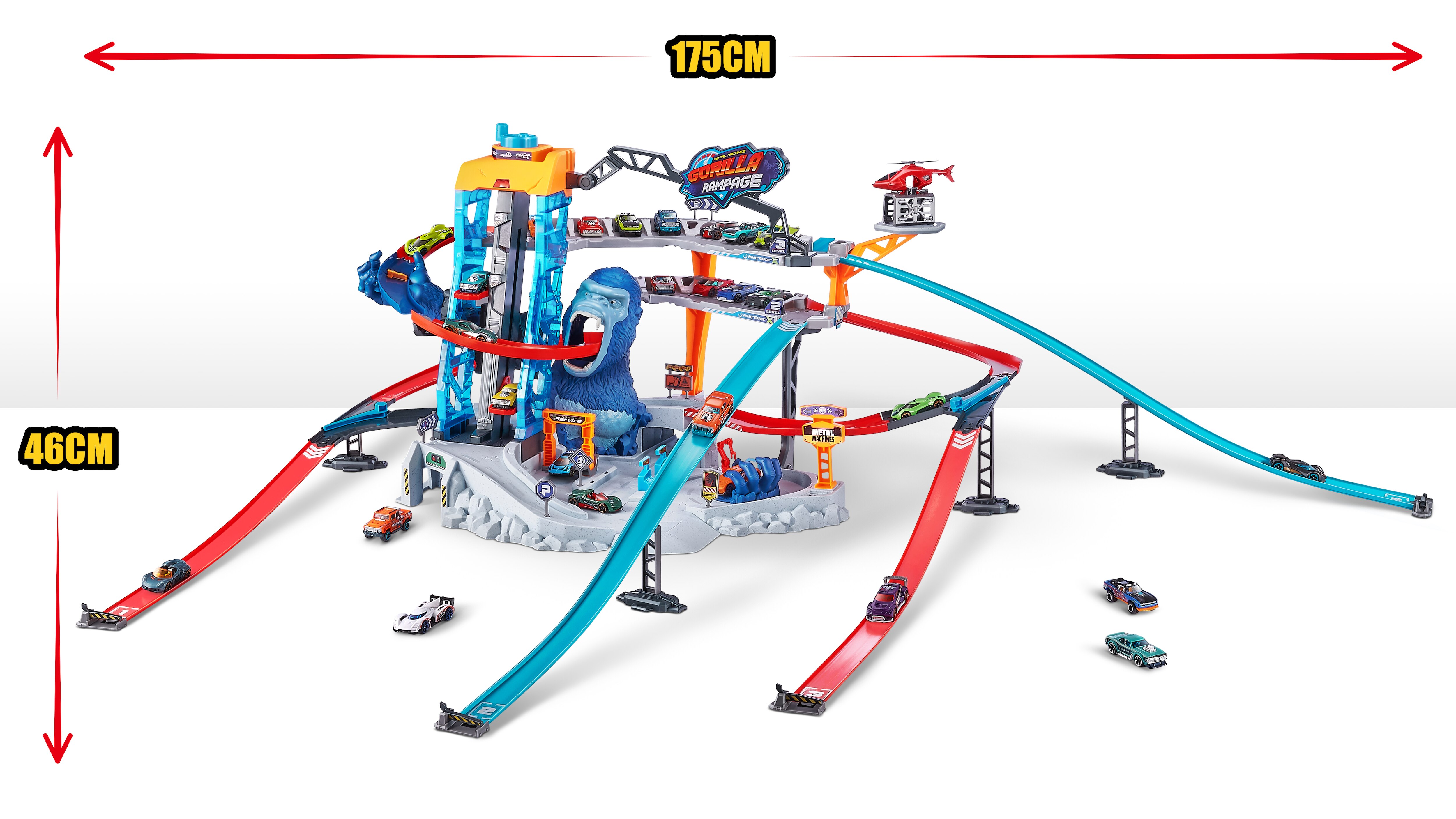 Pista Ataque del Gorila Metal Machines 5