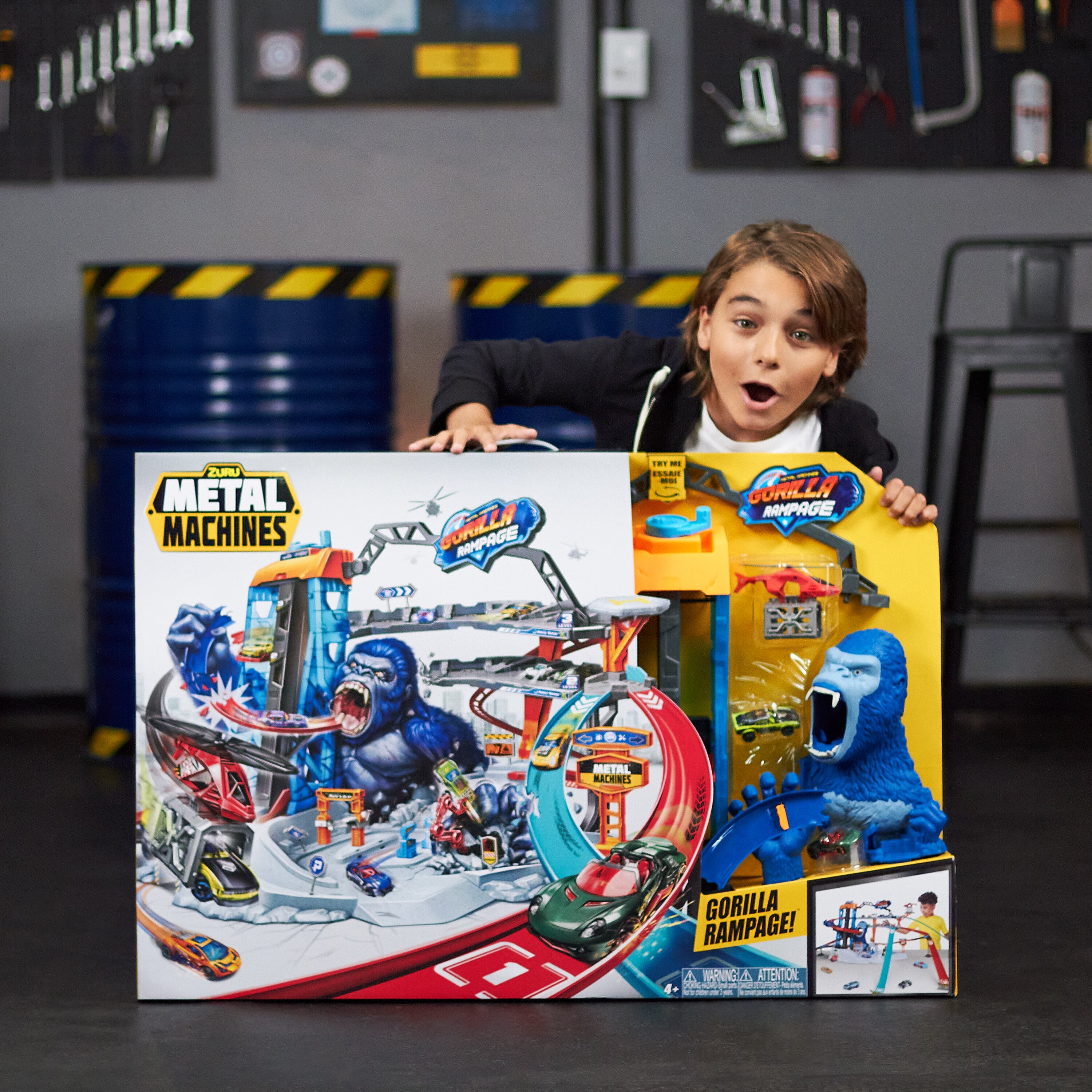 Pista Ataque del Gorila Metal Machines 7
