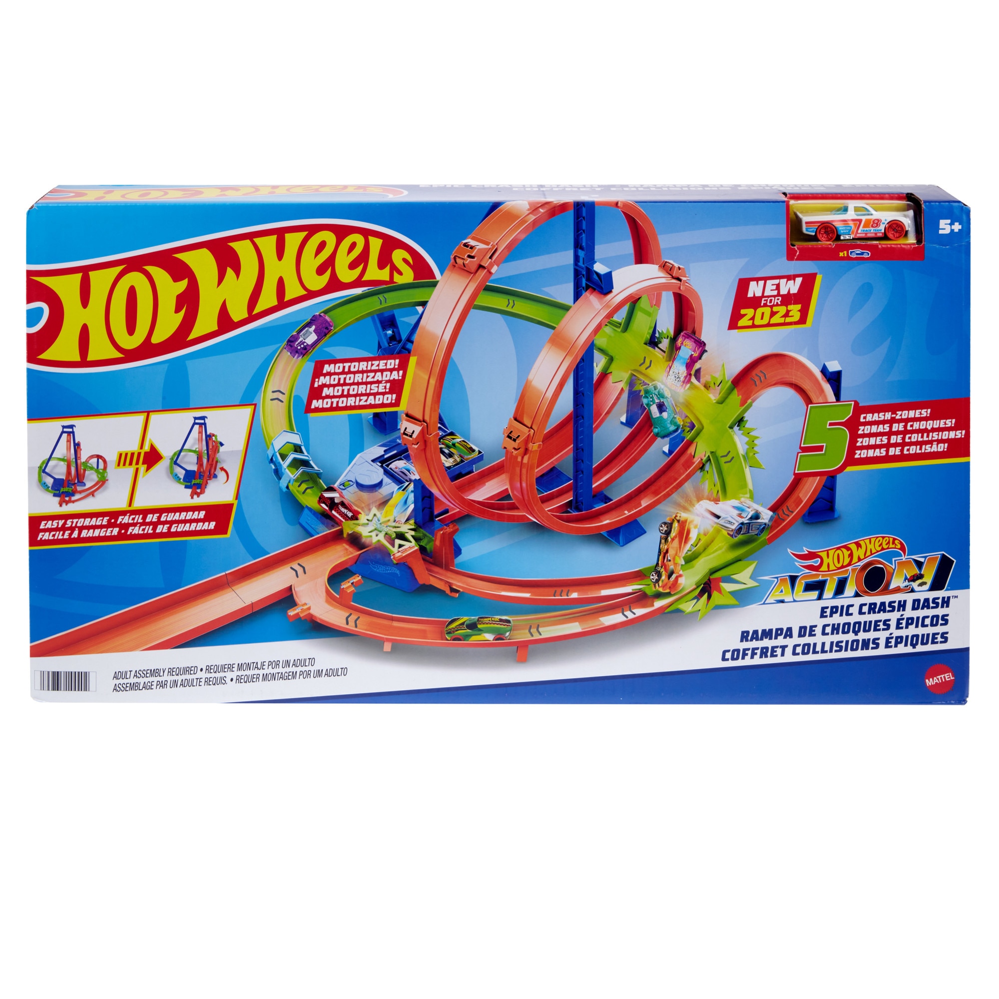 Pista para coches de juguete surtido Choque épico Hot Wheels Action Mattel 7