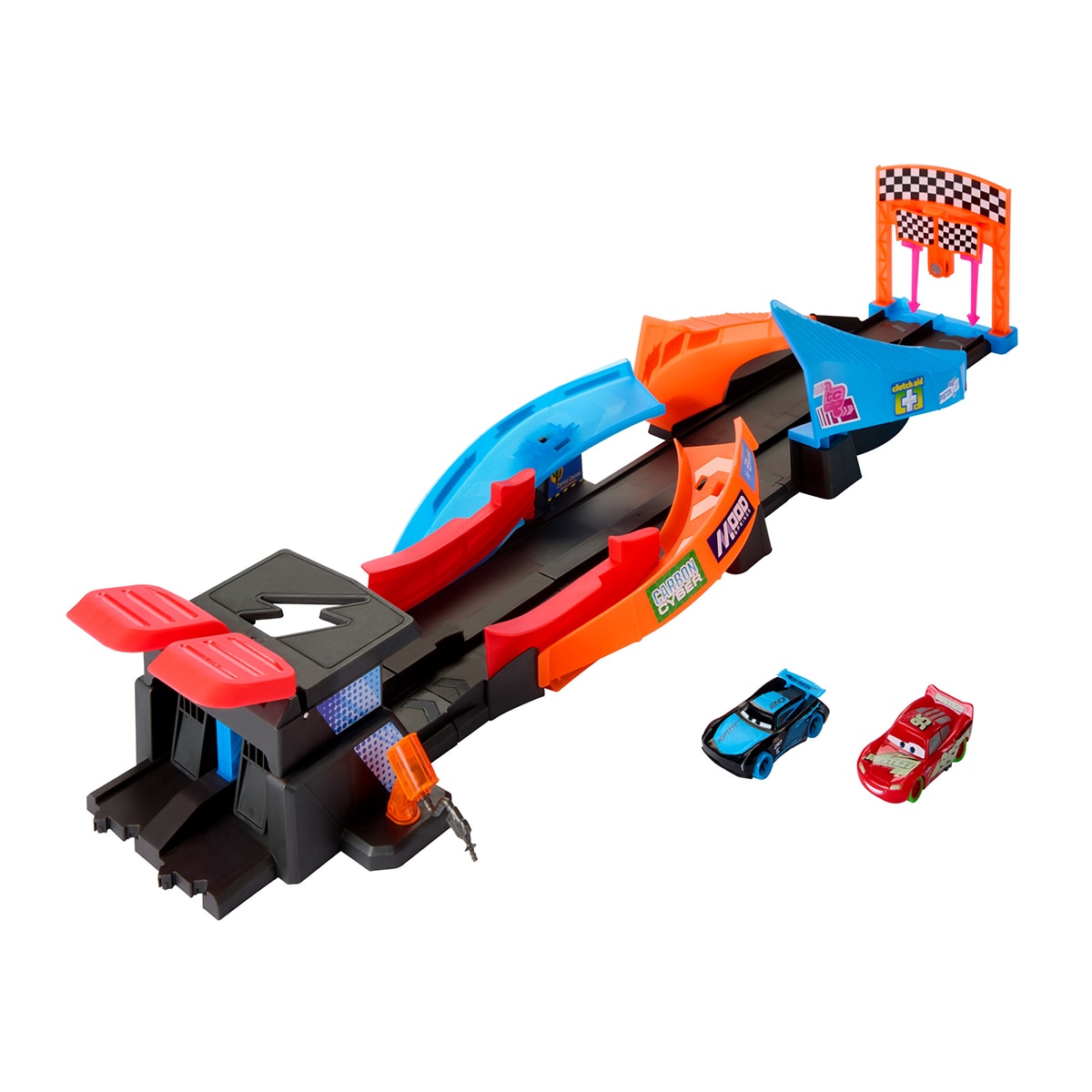 Pista para coches de juguete surtido Night Racing Disney Pixar Cars Mattel 1