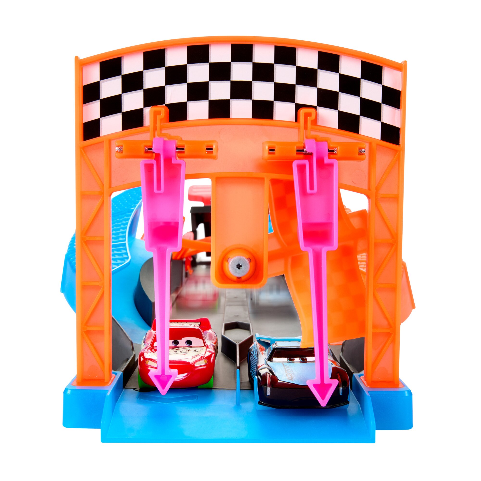 Pista para coches de juguete surtido Night Racing Disney Pixar Cars Mattel 5