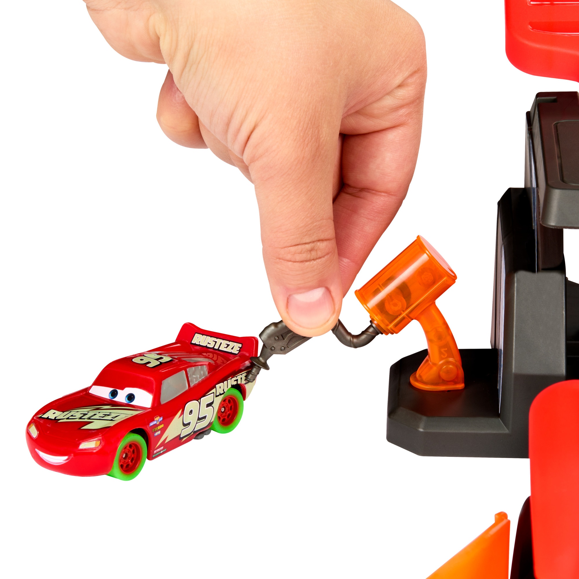 Pista para coches de juguete surtido Night Racing Disney Pixar Cars Mattel 6