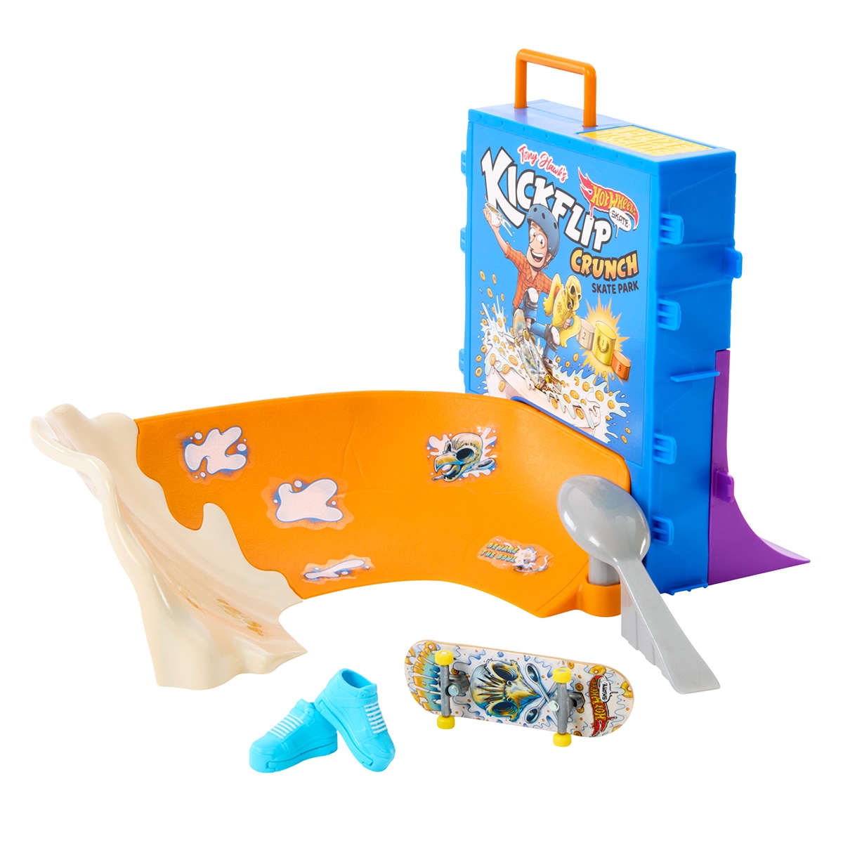 Imagen 0 de Pista Skate Tony Hawk Bol Cereales Hot Wheels