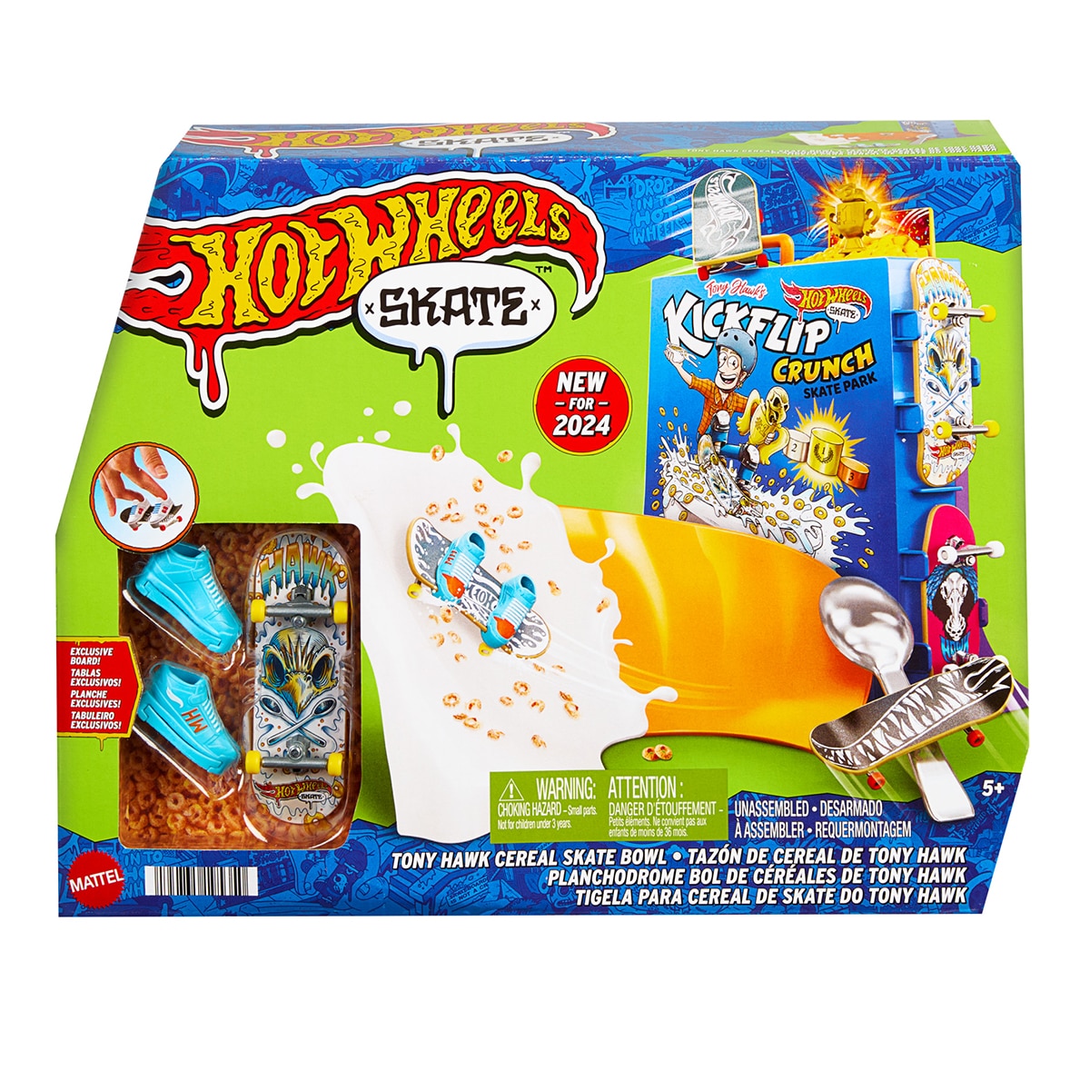 Pista Skate Tony Hawk Bol Cereales Hot Wheels 7
