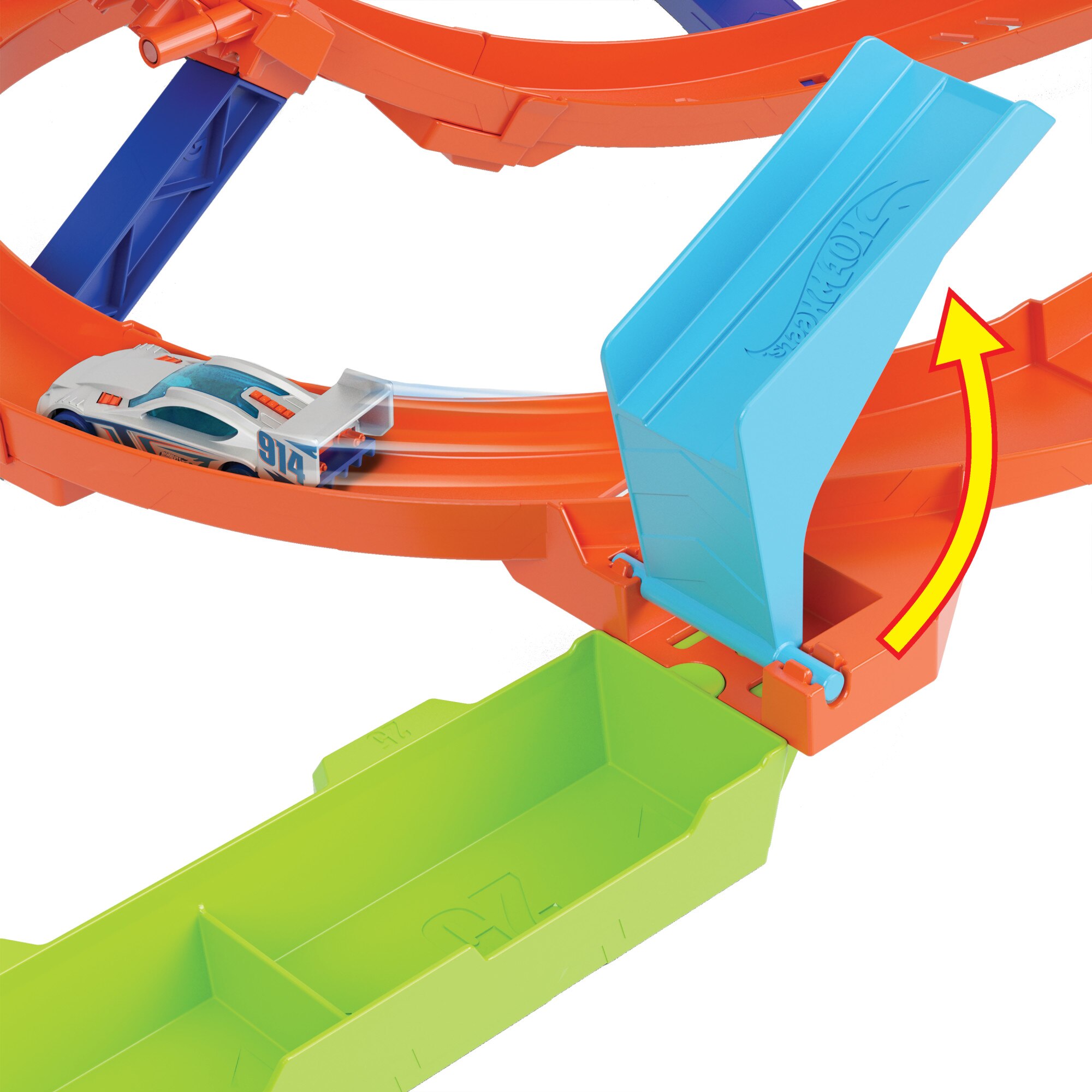 Pista para coches de juguete Ciclón Looping Extremo Hot Wheels Action 5
