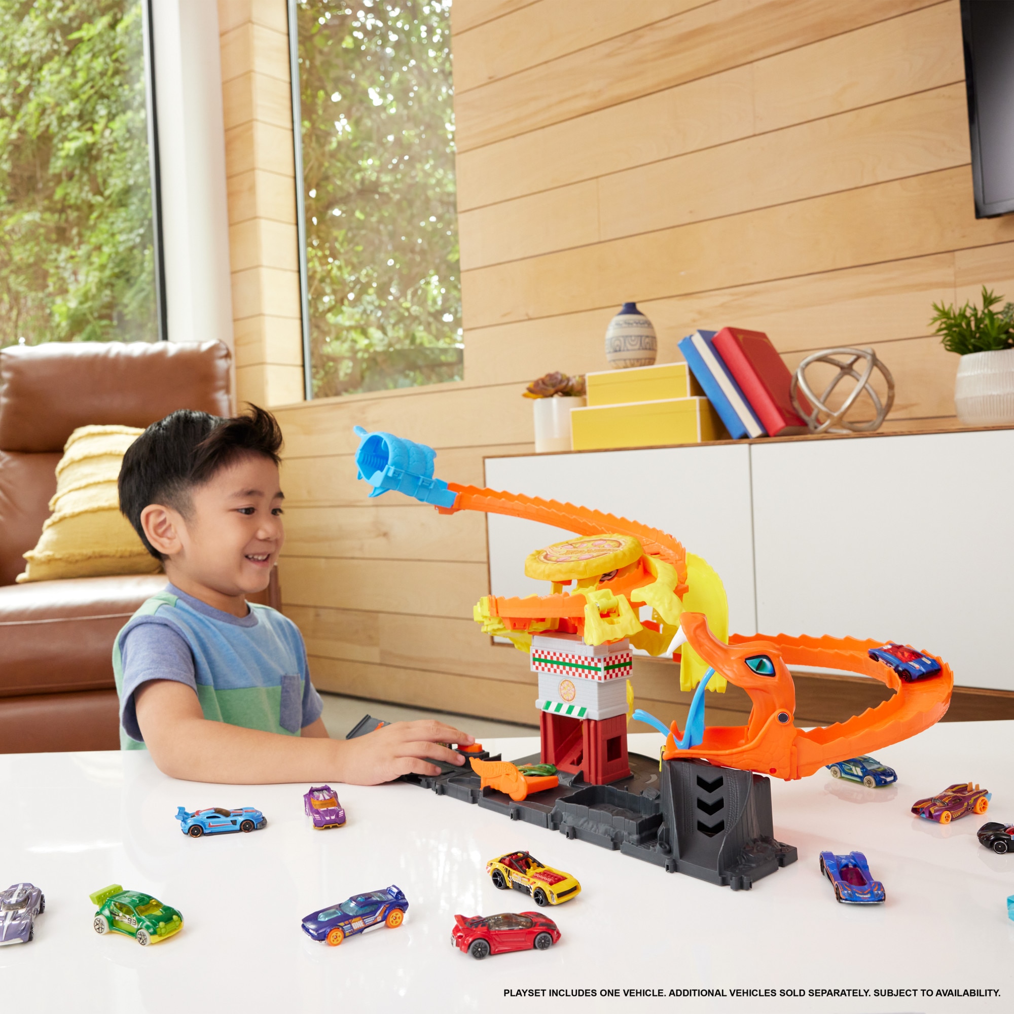 Ataque de la serpiente Hot Wheels City 2