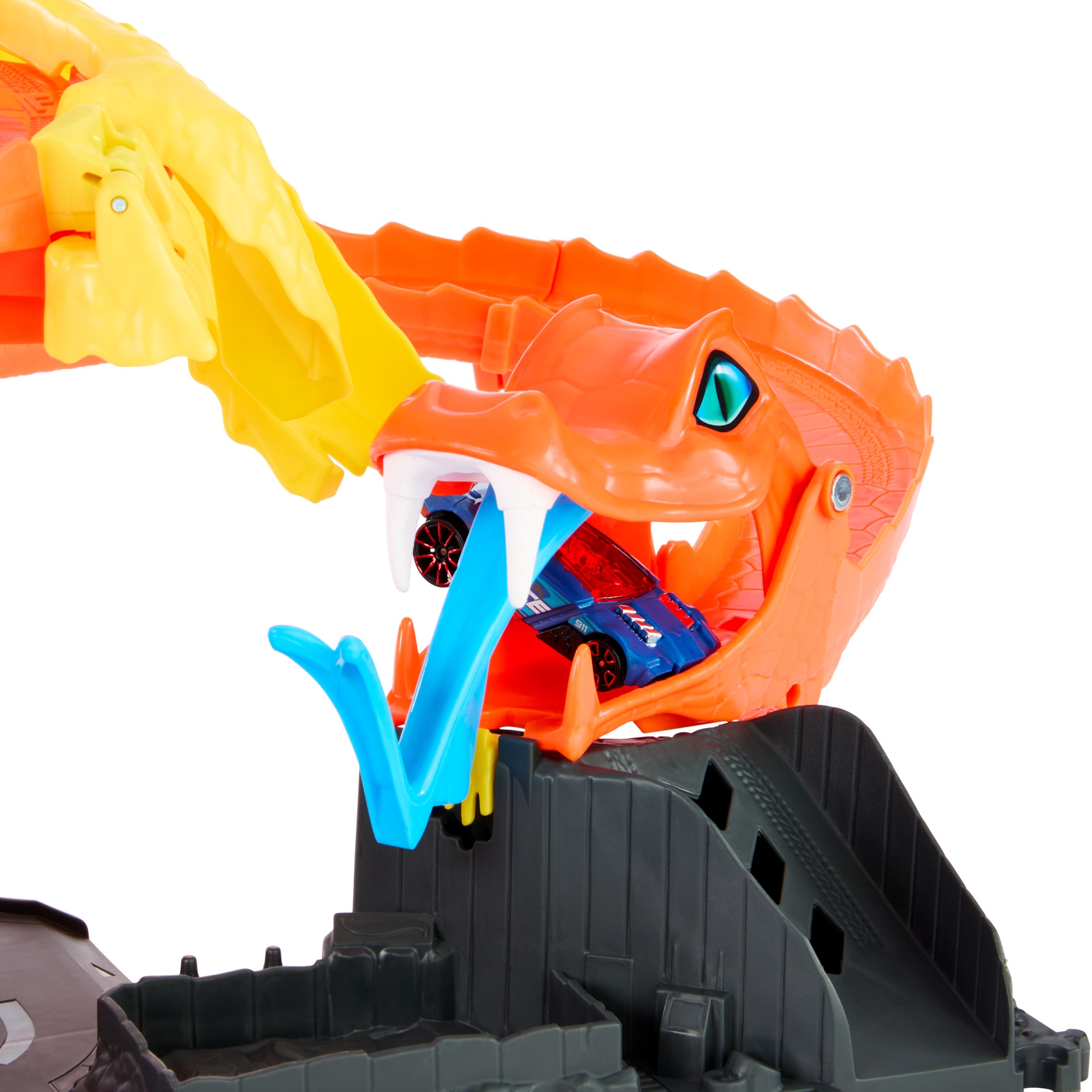 Ataque de la serpiente Hot Wheels City 4