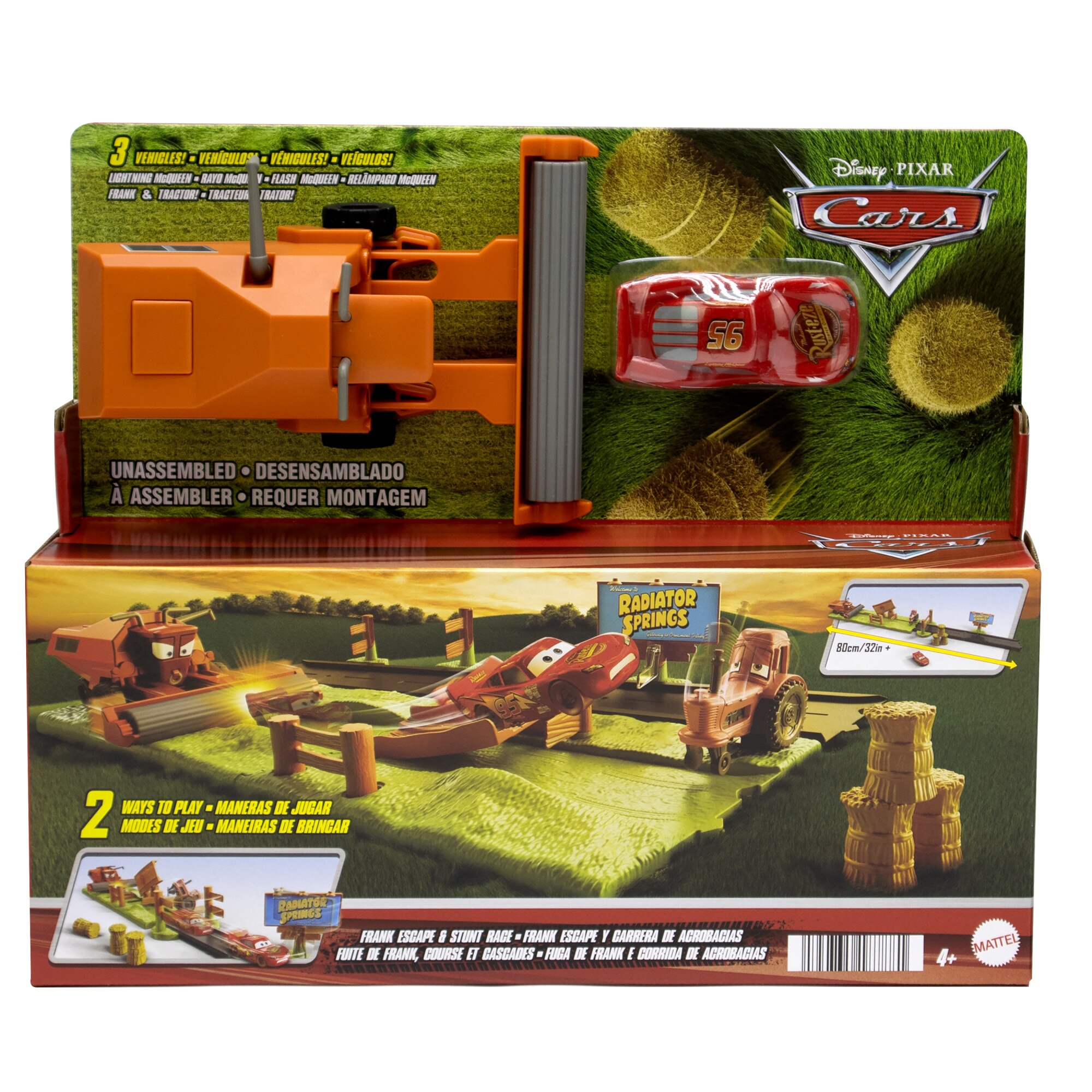 Set de juego con pistas para coches de juguete Granja con cosechas Matchbox 2