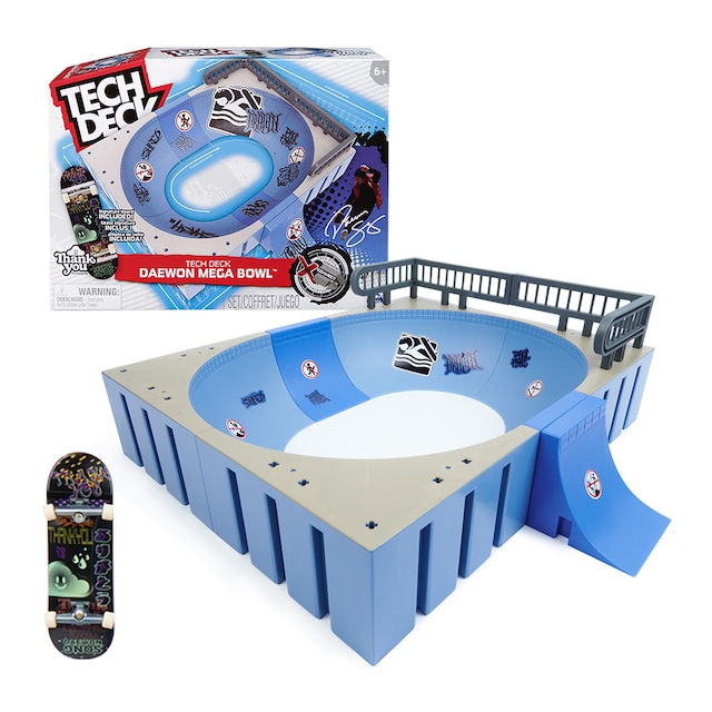 Imagen 0 de Juego de rampas Daewon Mega Bowl Tech Deck