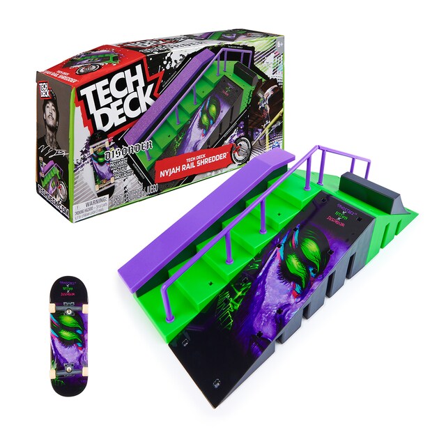 Imagen 0 de Rampa Nyjah Rail Shredder Tech Deck