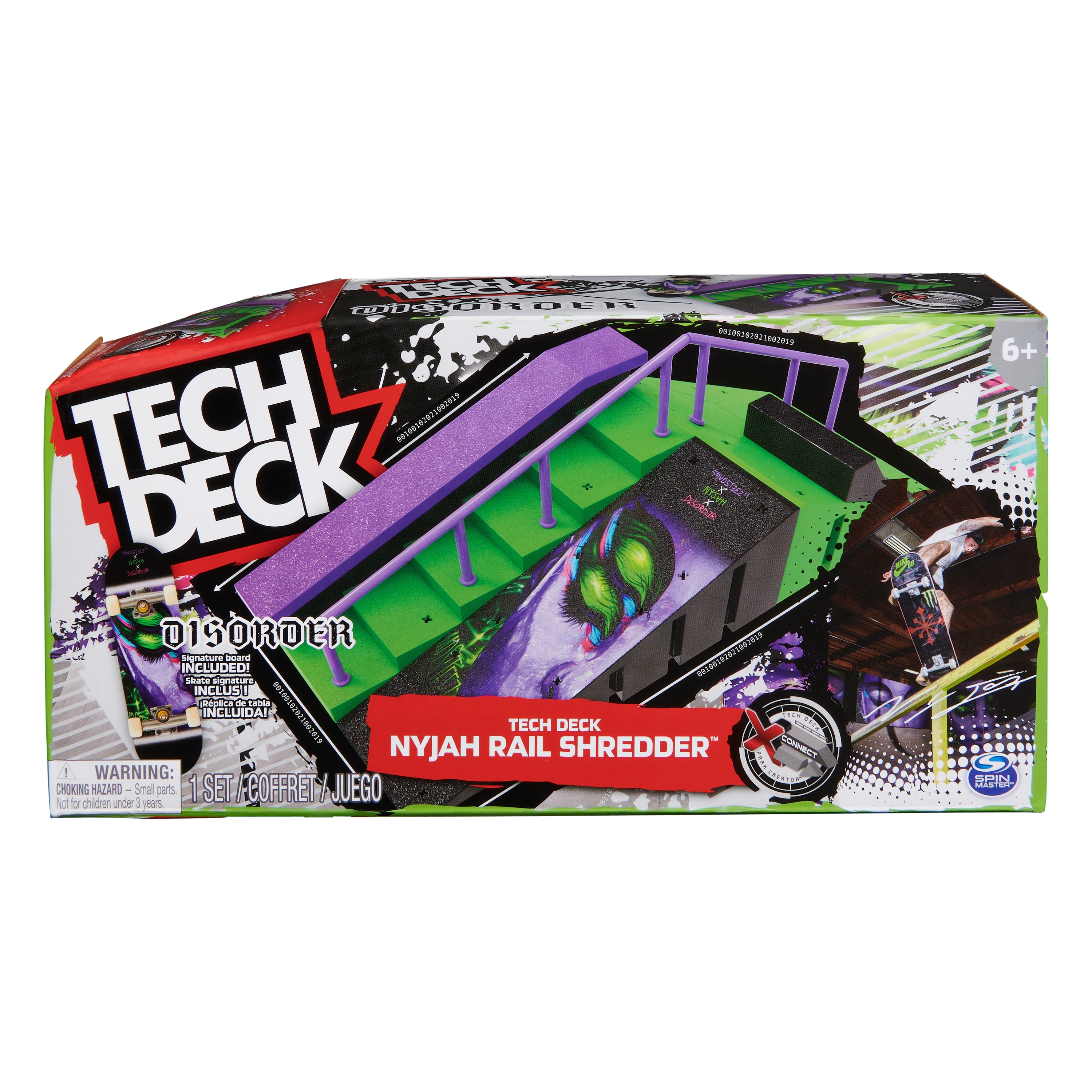 Rampa Nyjah Rail Shredder Tech Deck 3