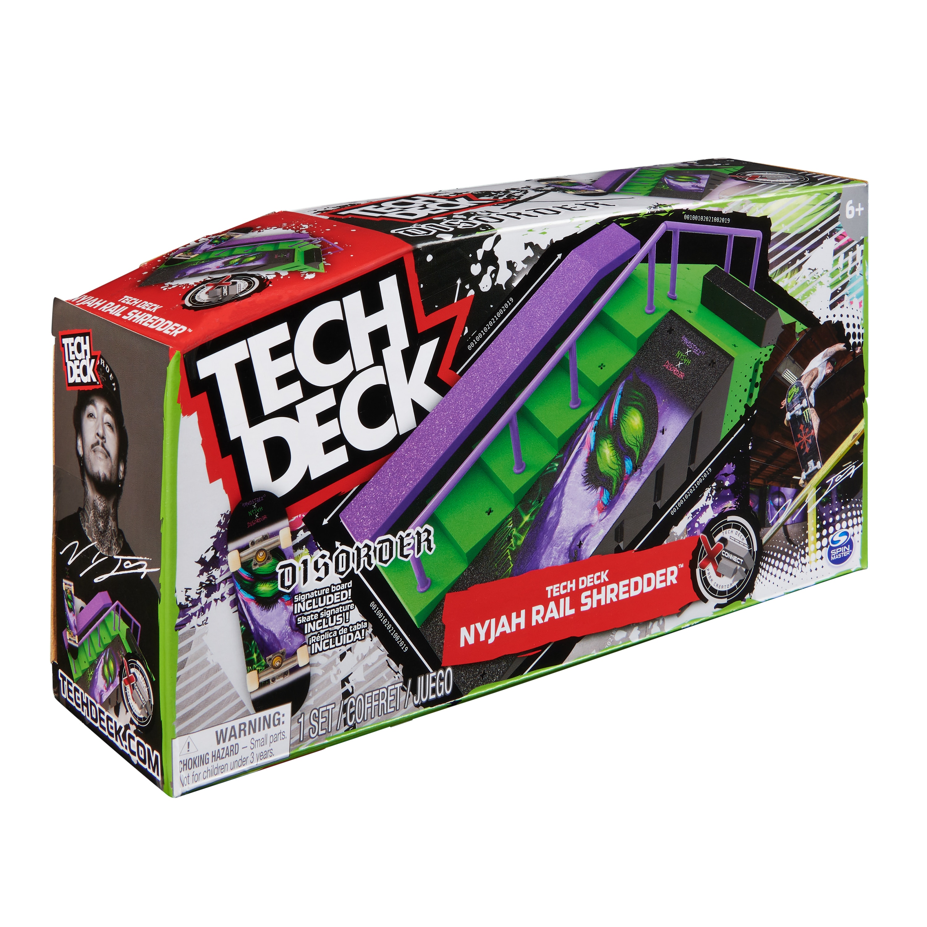 Rampa Nyjah Rail Shredder Tech Deck 4