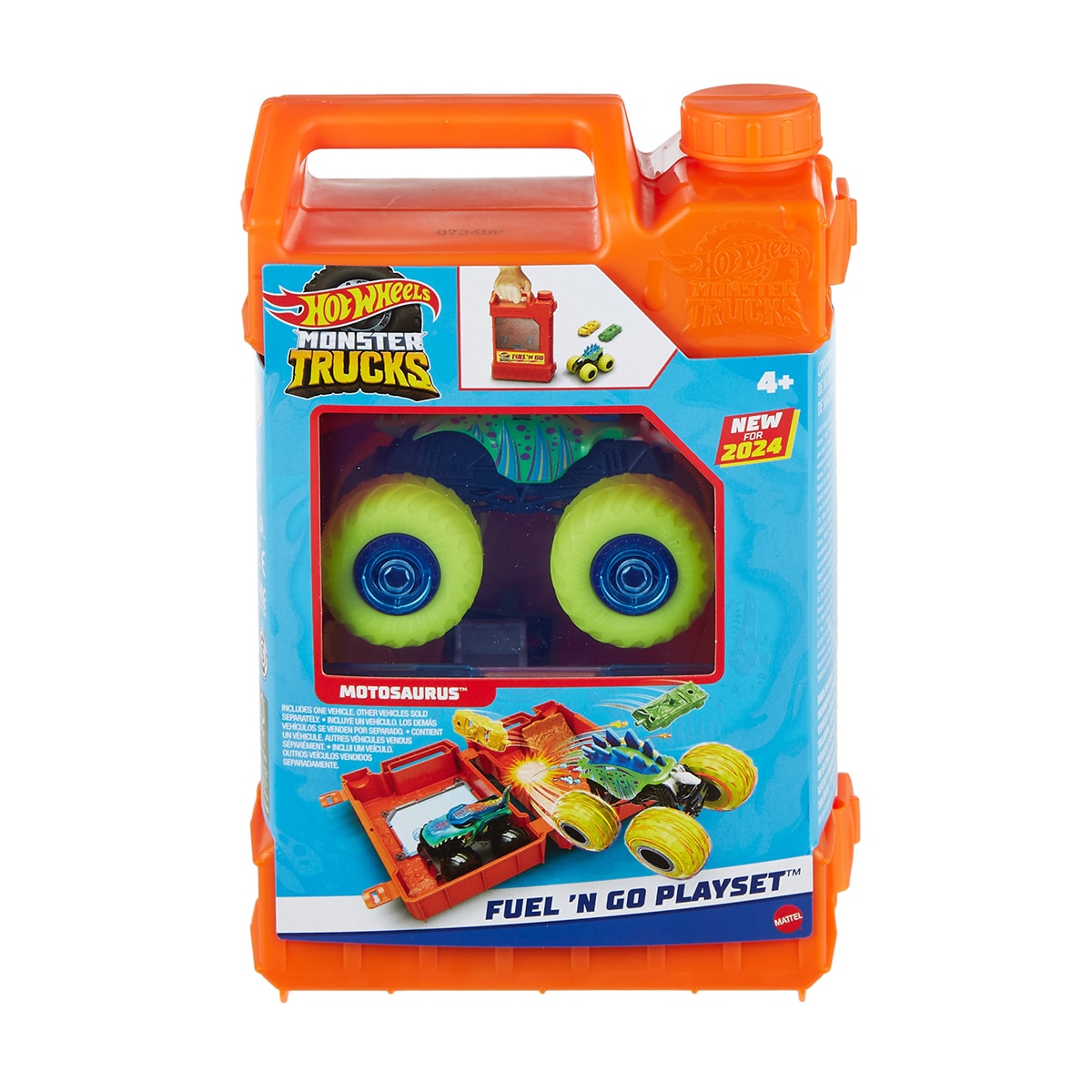 Imagen 0 de Pista para coches de juguete Reposta y arranca Monster Trucks Hot Wheels