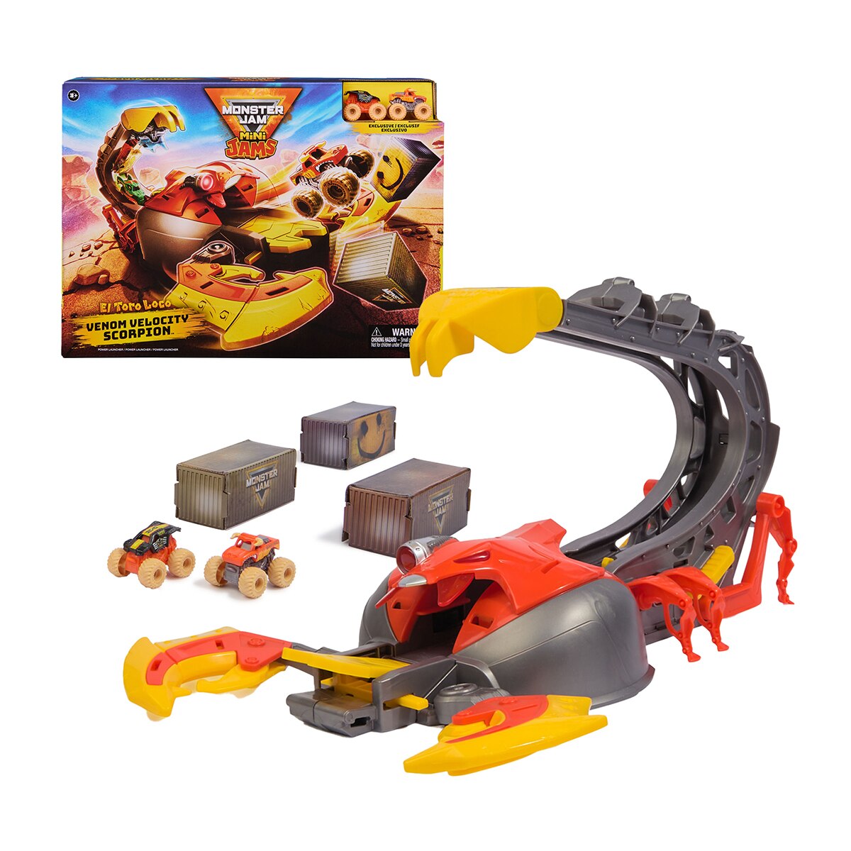 Imagen 0 de Mini Playset  Escorpión Monster Jam