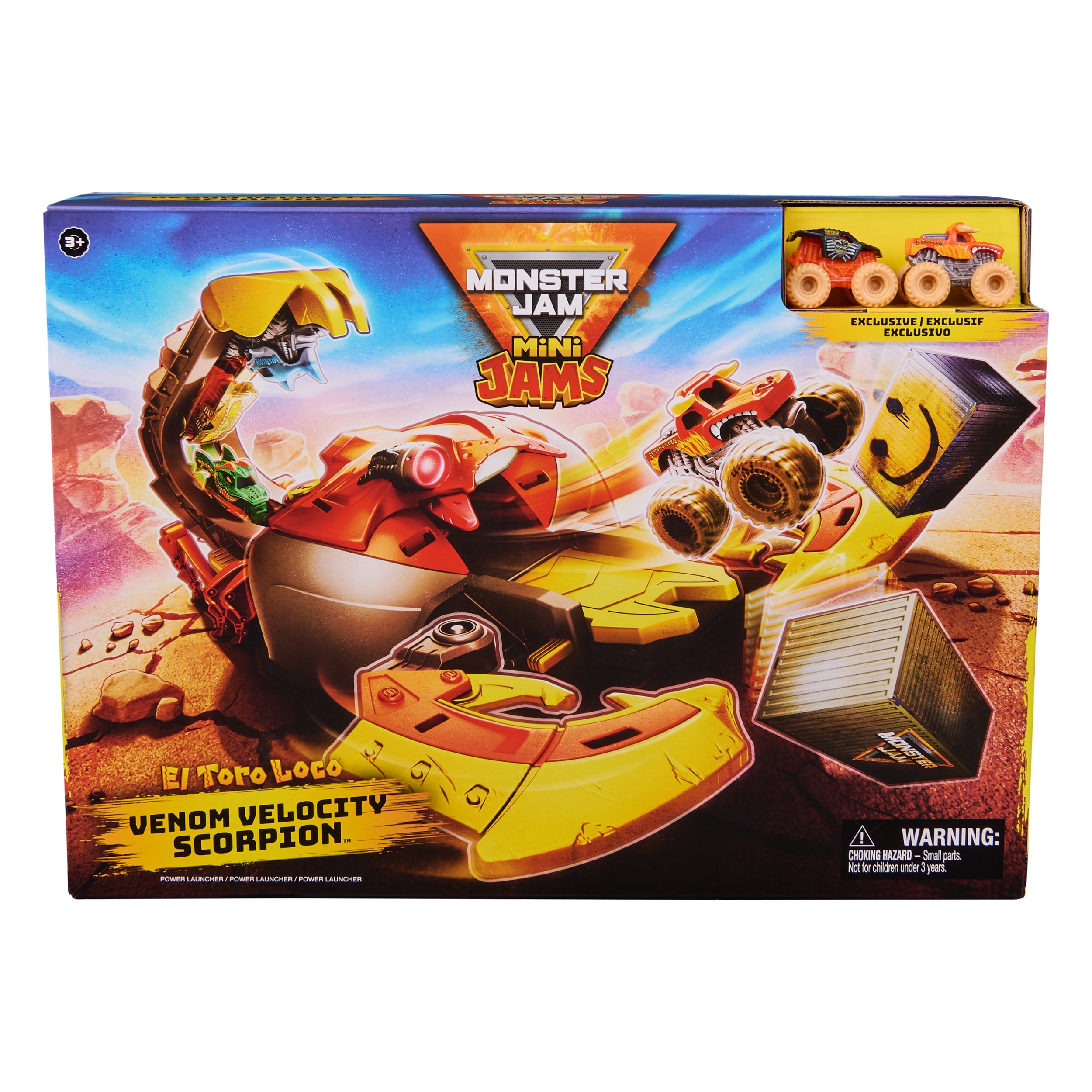 Mini Playset Escorpión Monster Jam 2