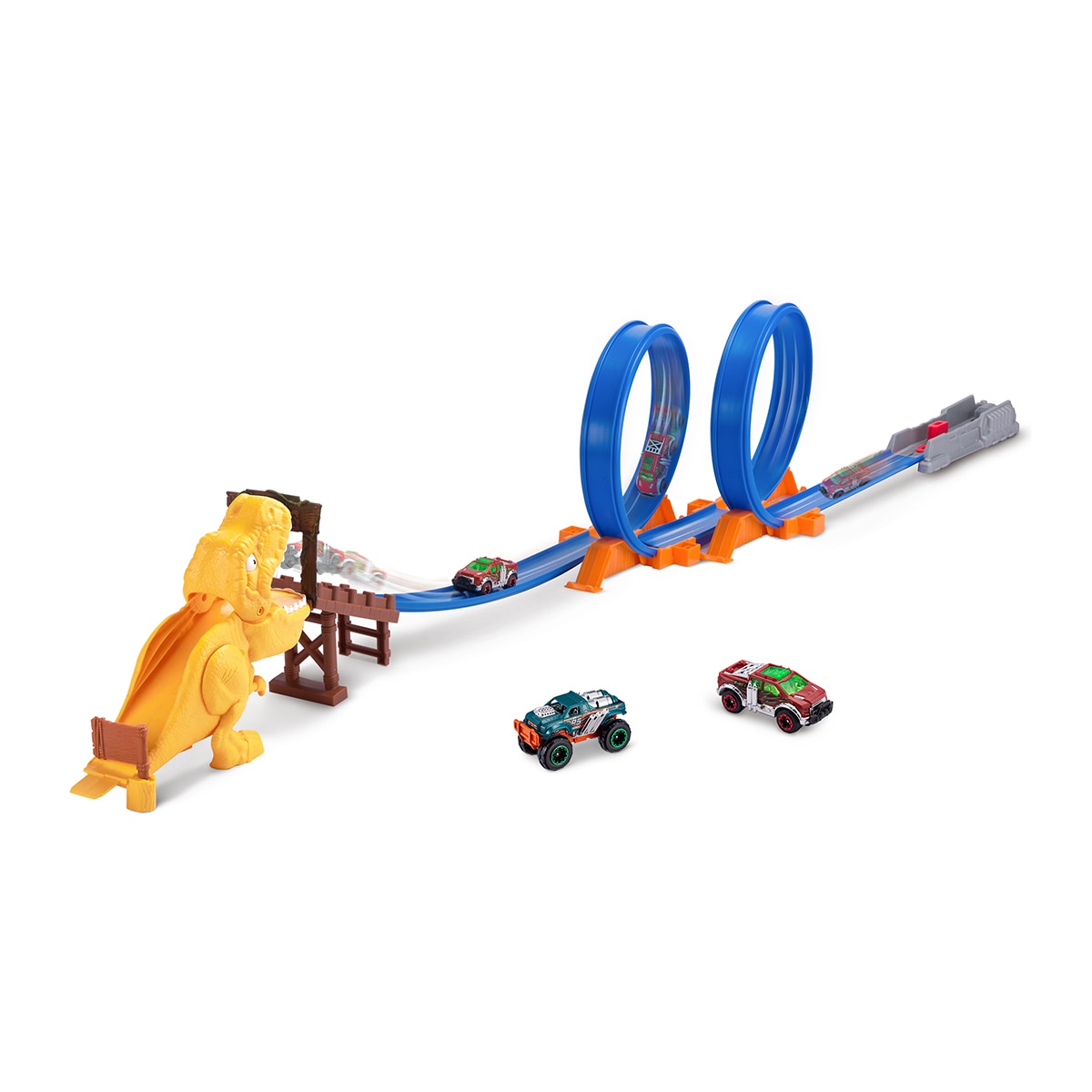Pista de carreras T-Rex Metal Machines 1