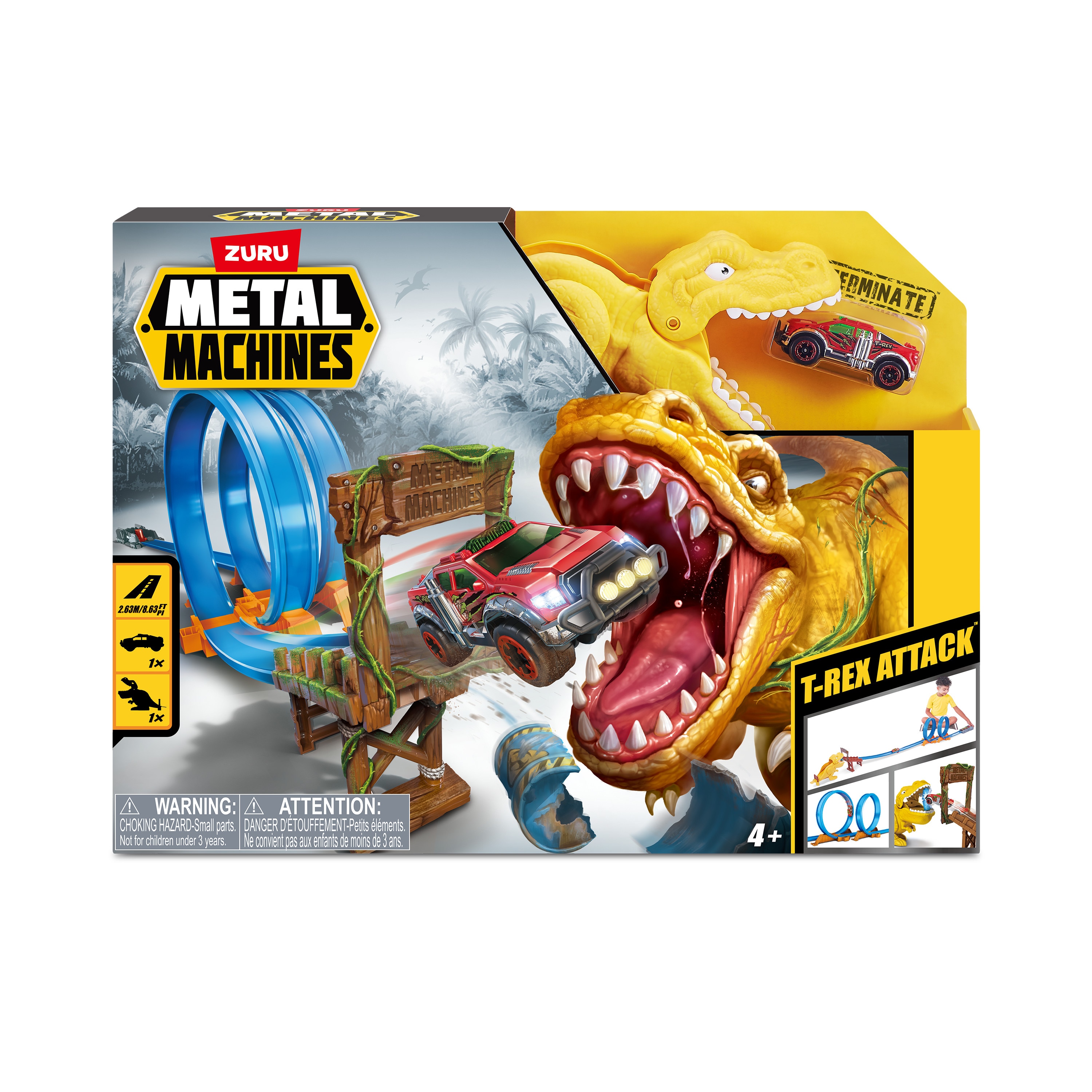 Pista de carreras T-Rex Metal Machines 2
