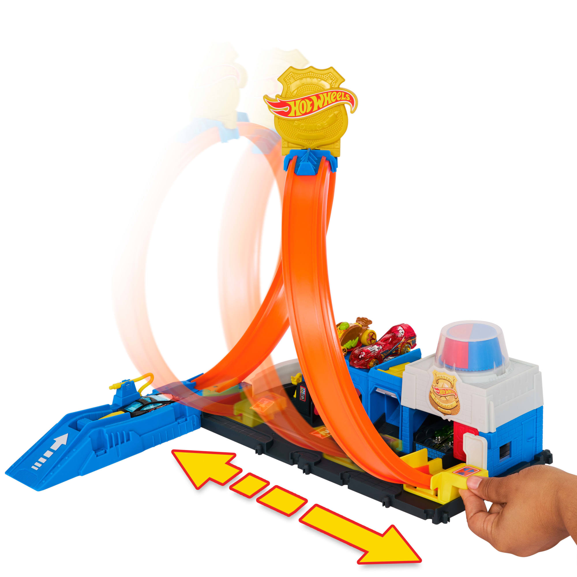 Supercomisaría de policía Hot Wheels 3